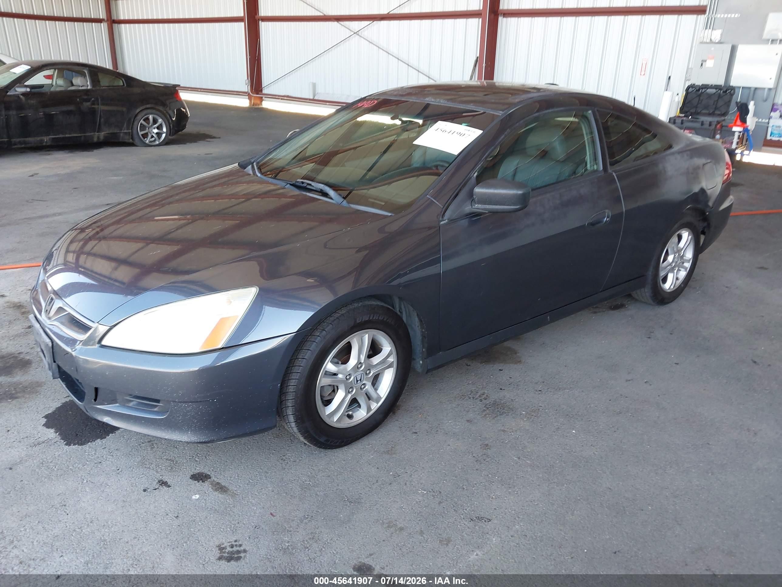 2007 Honda Accord 2.4 Ex Черный vin: 1HGCM72687A011992