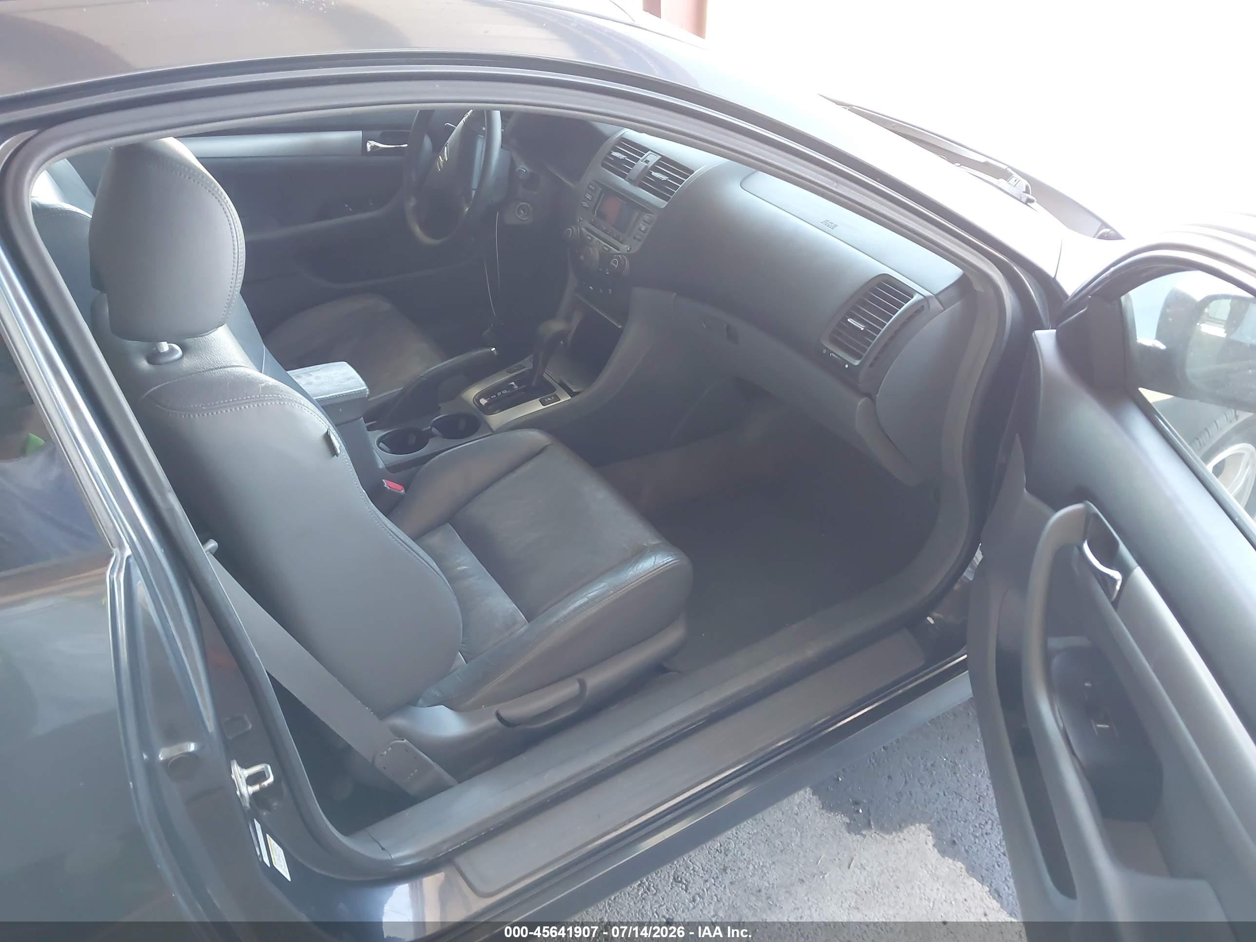 2007 Honda Accord 2.4 Ex Черный vin: 1HGCM72687A011992