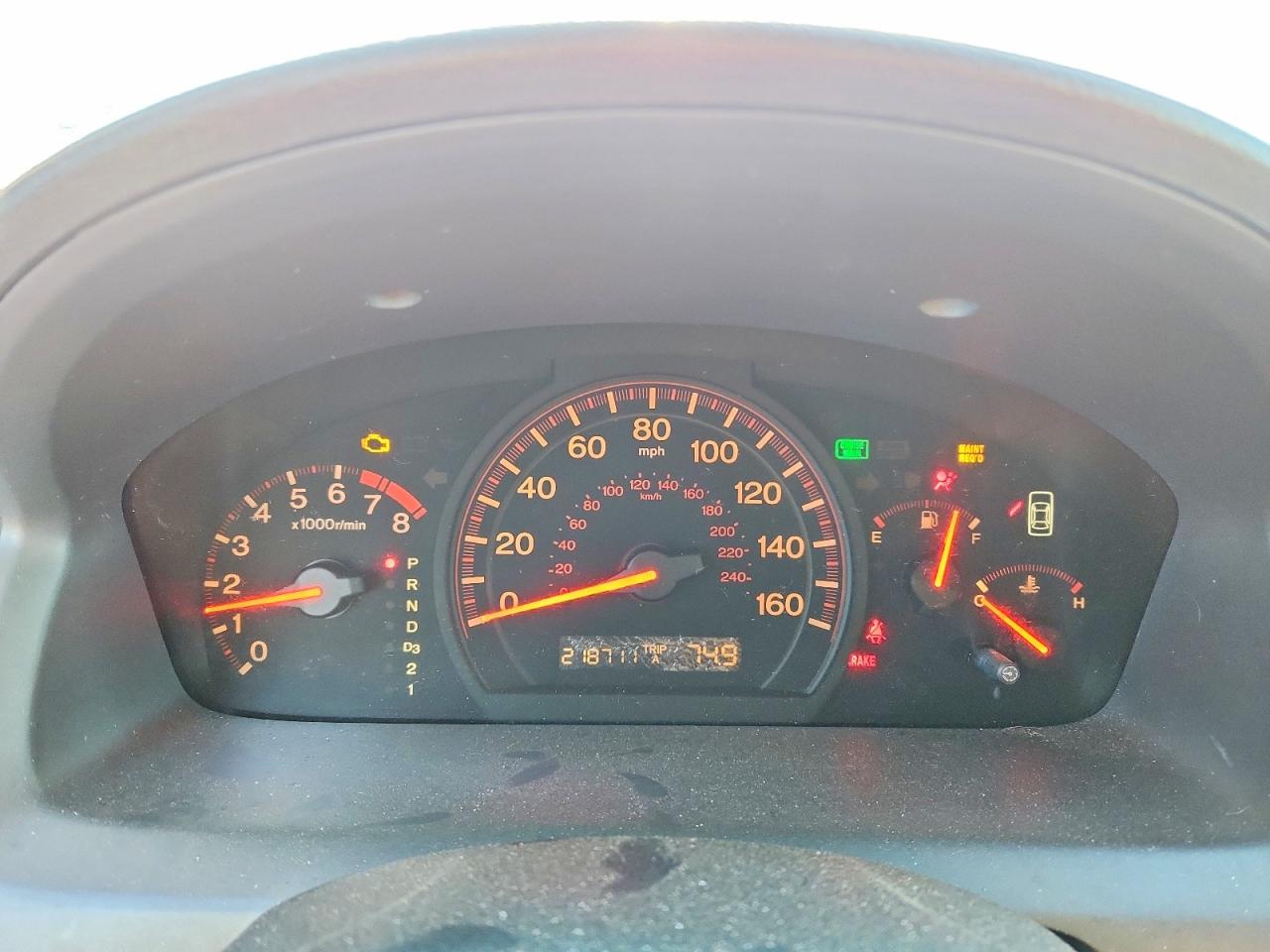 2003 Honda Accord Ex Белый vin: 1HGCM72693A028598