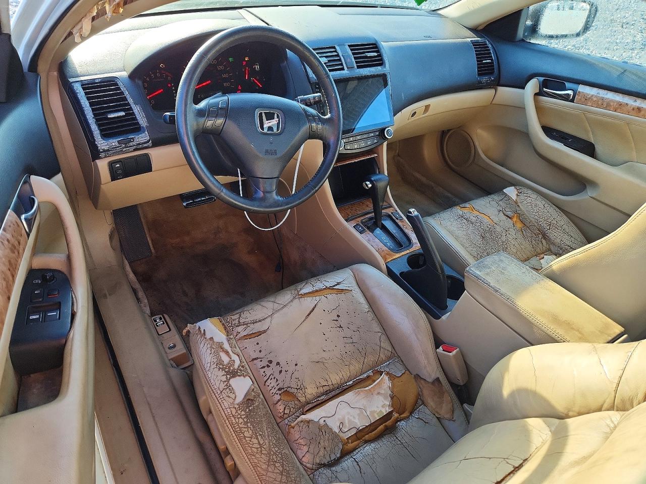 2003 Honda Accord Ex Белый vin: 1HGCM72693A028598