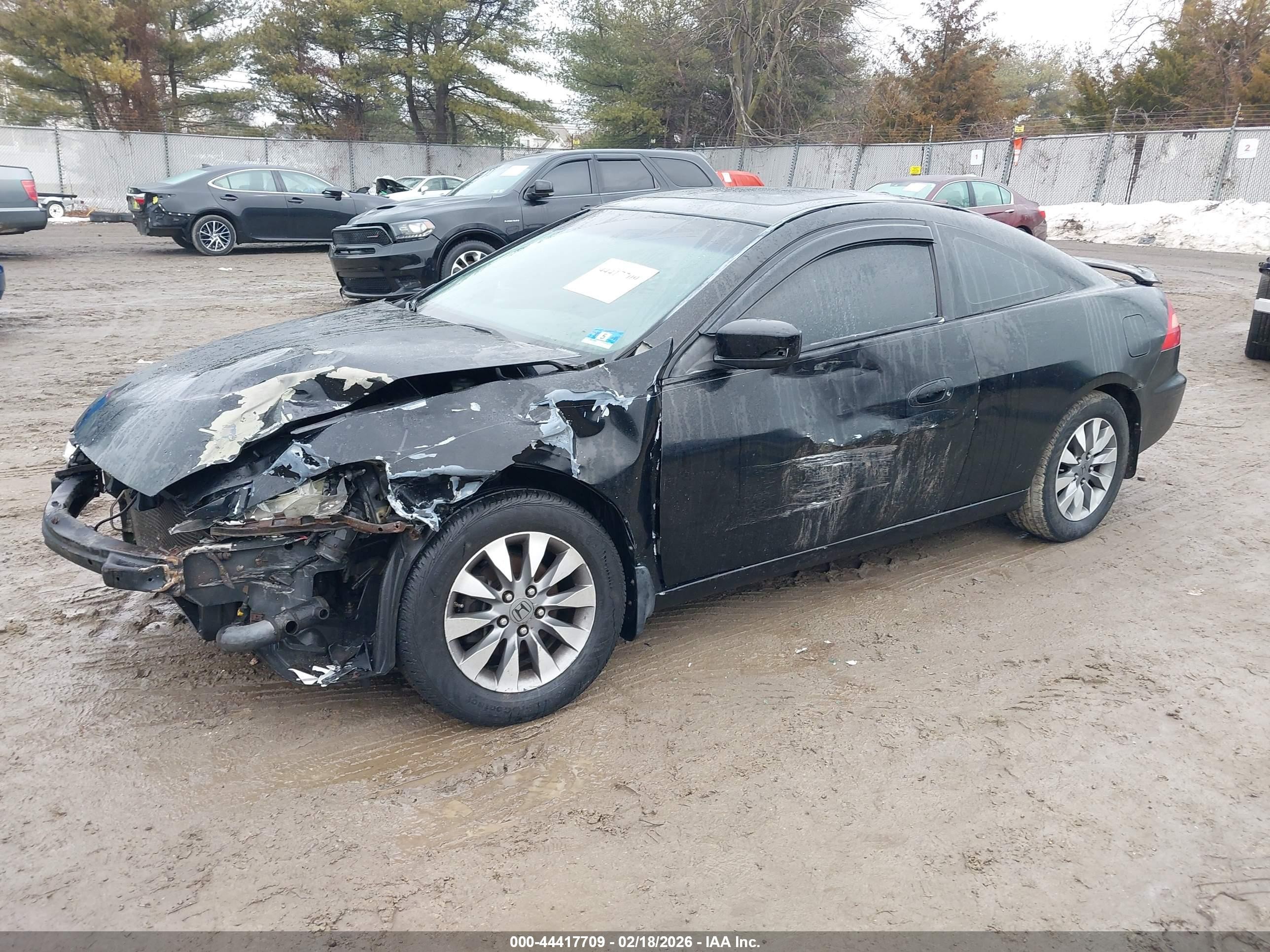 2004 Honda Accord 2.4 Ex Черный vin: 1HGCM72694A000169