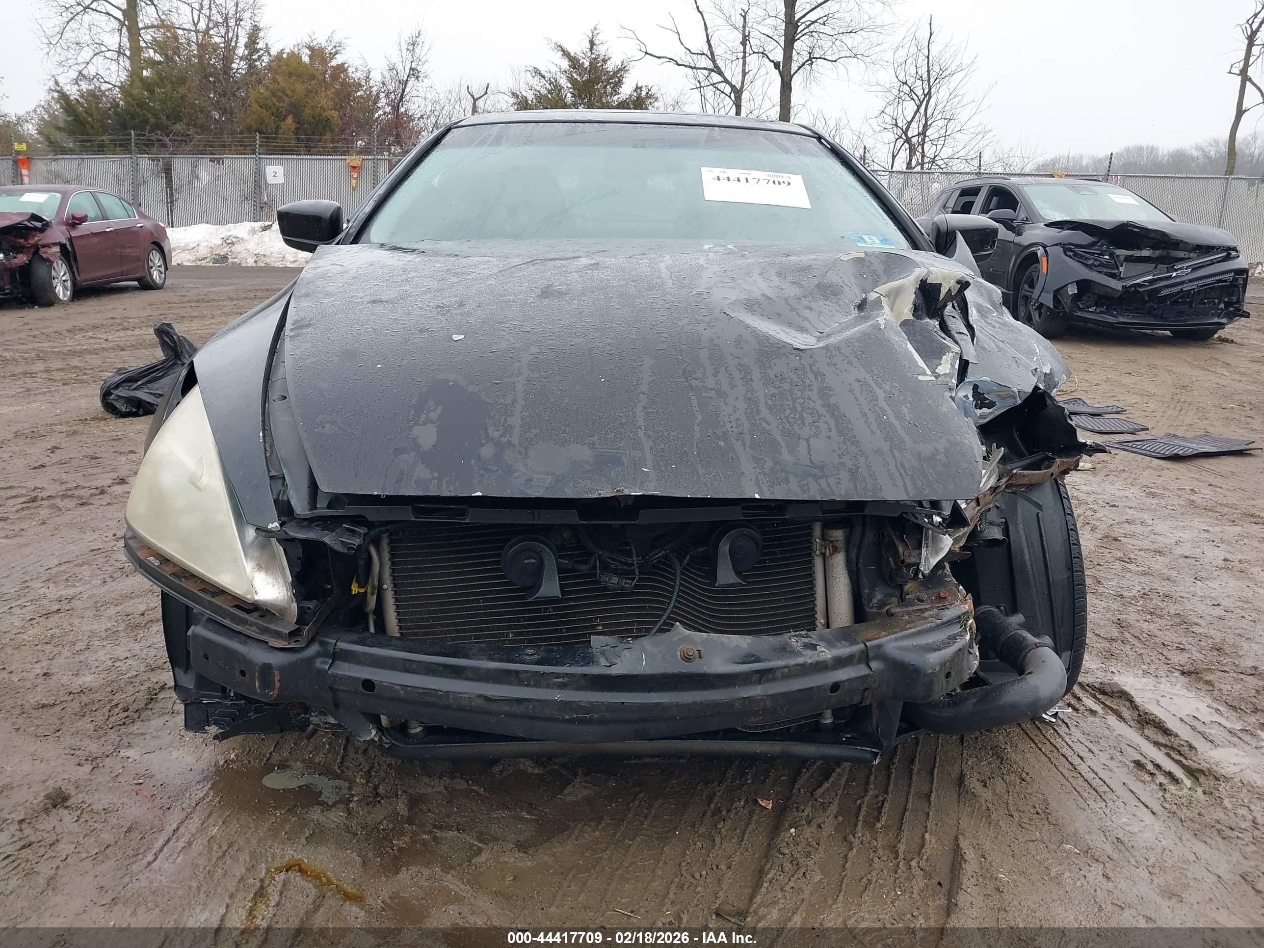 2004 Honda Accord 2.4 Ex Черный vin: 1HGCM72694A000169