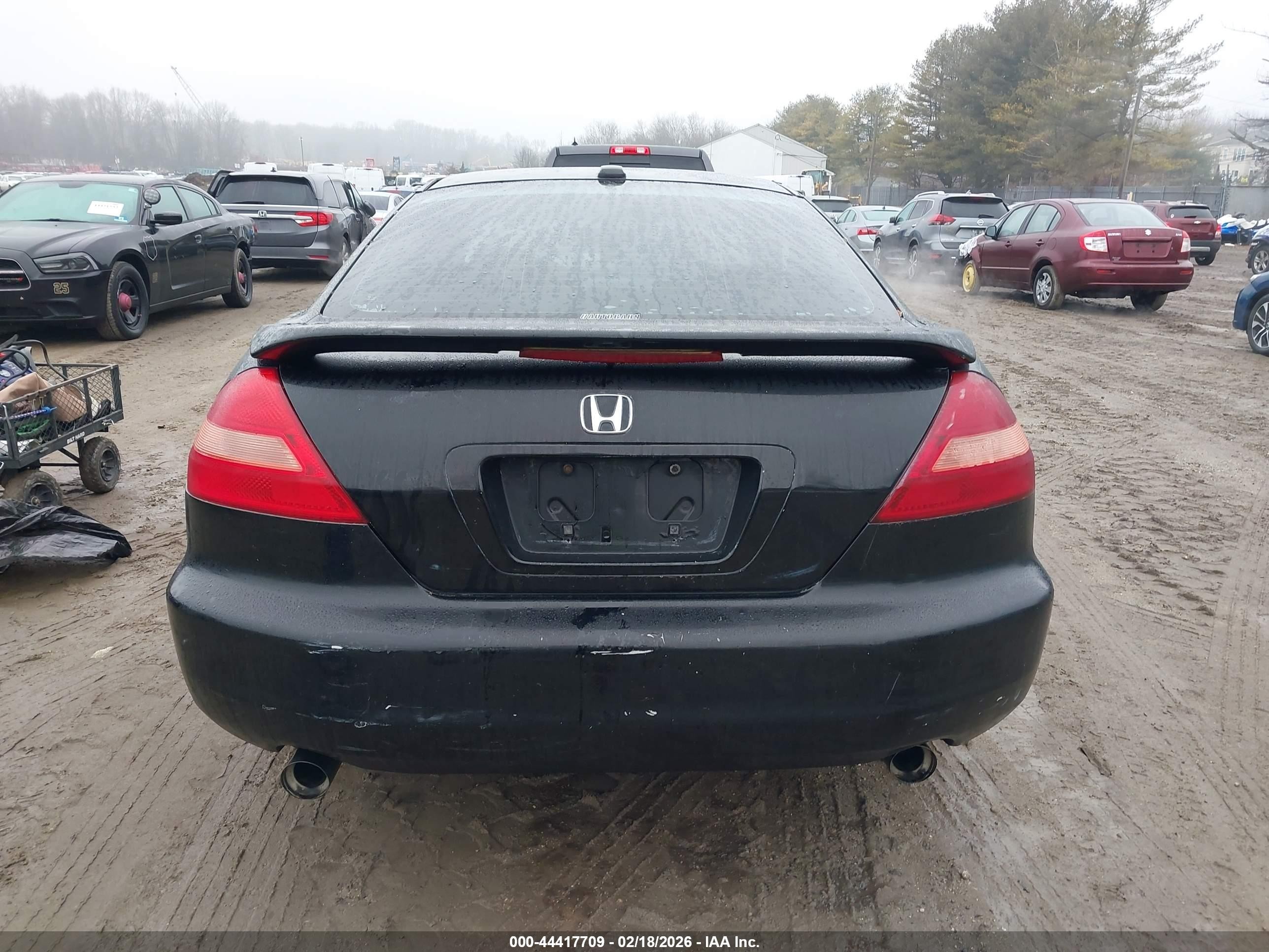 2004 Honda Accord 2.4 Ex Черный vin: 1HGCM72694A000169