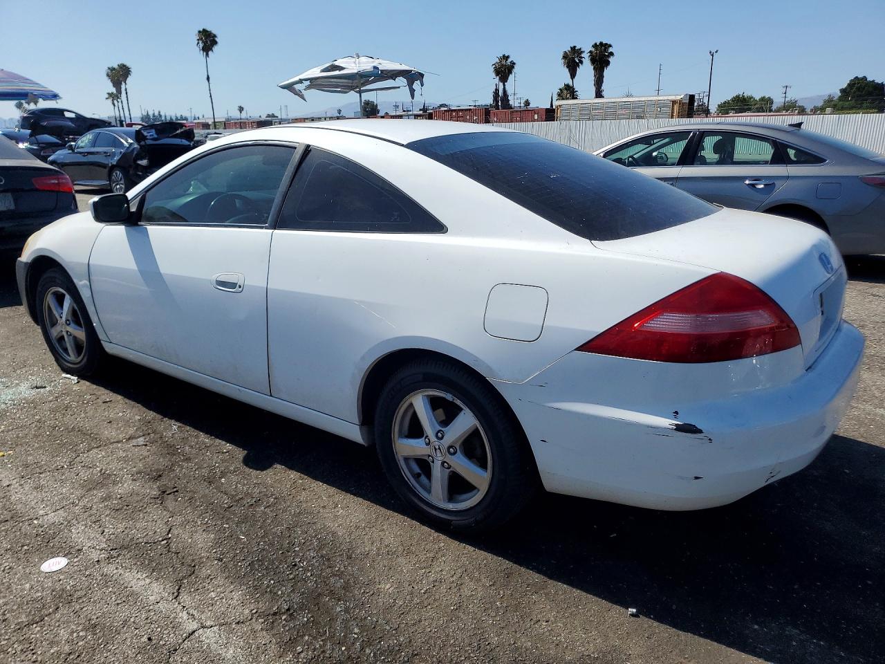 2003 Honda Accord Ex Белый vin: 1HGCM726X3A026617
