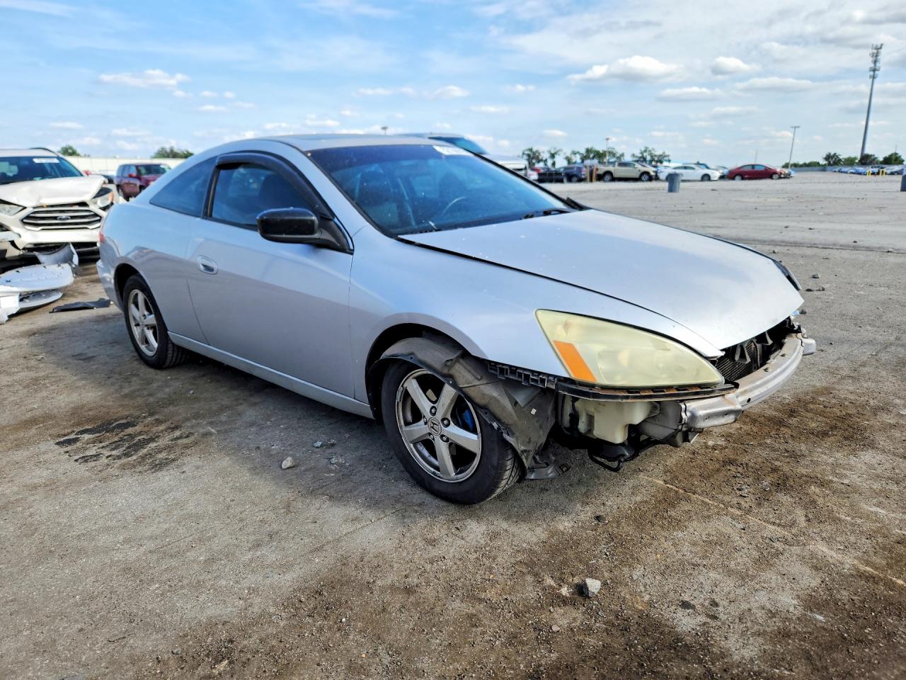 2004 Honda Accord Ex Silver vin: 1HGCM726X4A014646