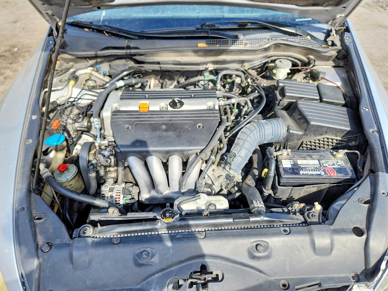 2004 Honda Accord Ex Silver vin: 1HGCM726X4A014646