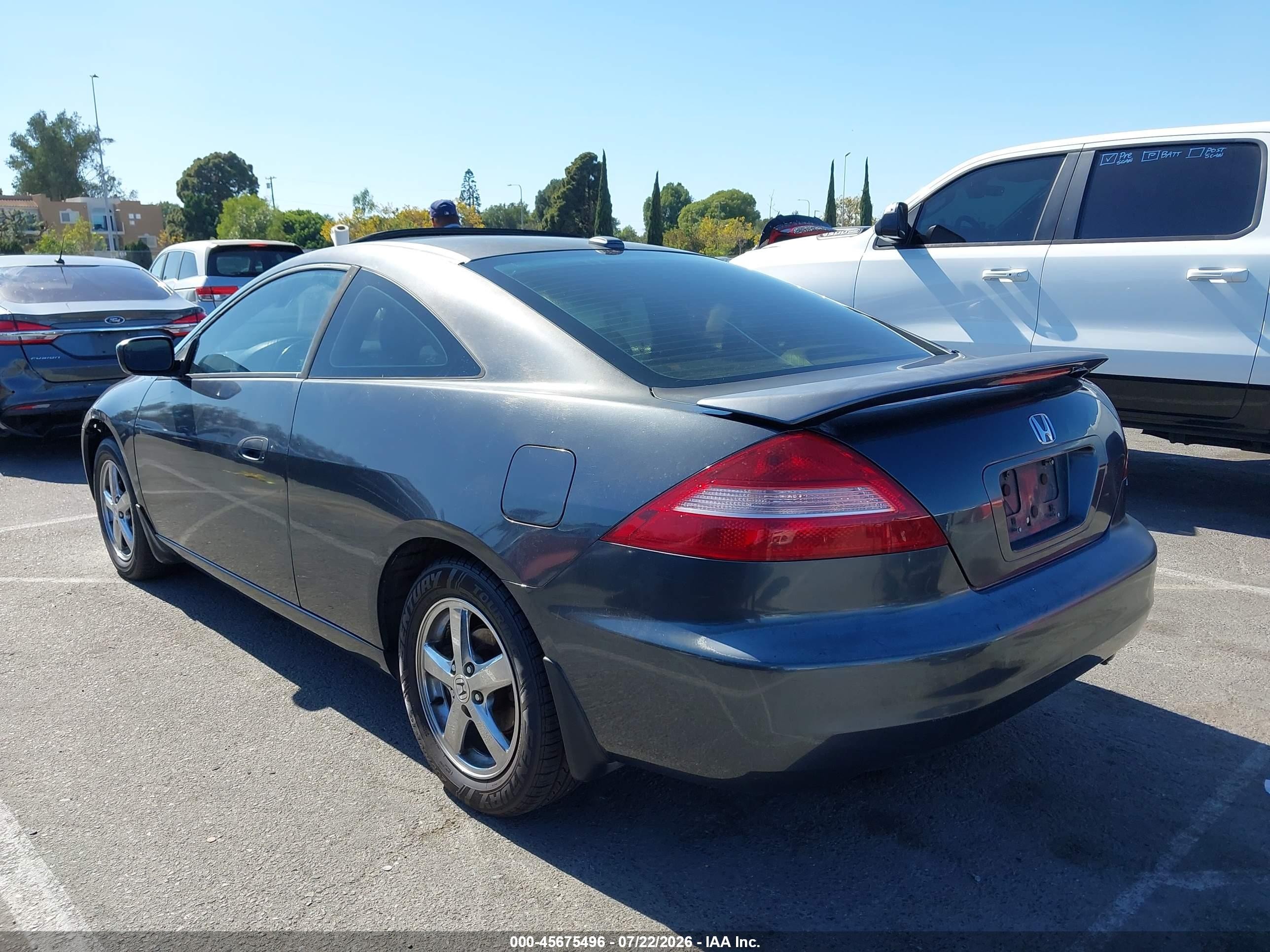 2005 Honda Accord 2.4 Ex Gray vin: 1HGCM726X5A008041