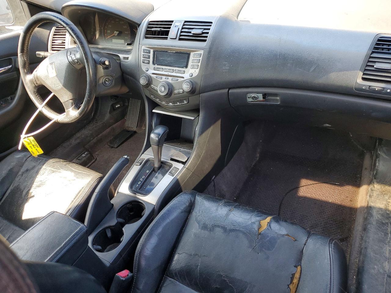 2006 Honda Accord Ex Blue vin: 1HGCM726X6A017470