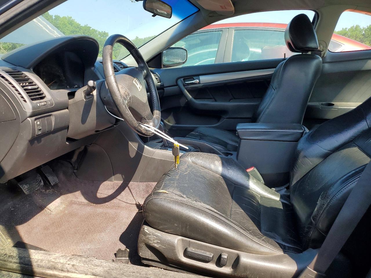 2006 Honda Accord Ex Blue vin: 1HGCM726X6A017470