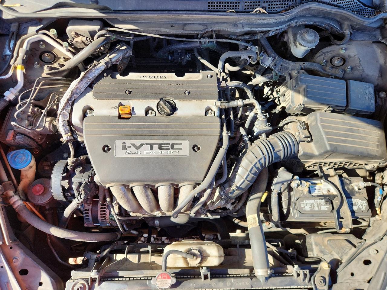 2007 Honda Accord Gray vin: 1HGCM726X7A016269