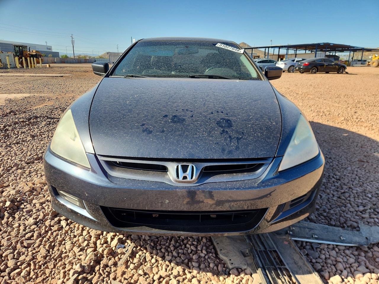 2007 Honda Accord Gray vin: 1HGCM726X7A016269