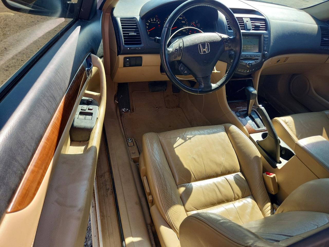 2007 Honda Accord Ex White vin: 1HGCM72707A007640