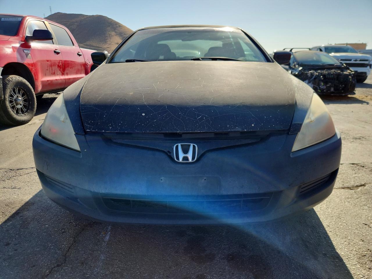 2004 Honda Accord Ex Black vin: 1HGCM72714A000028