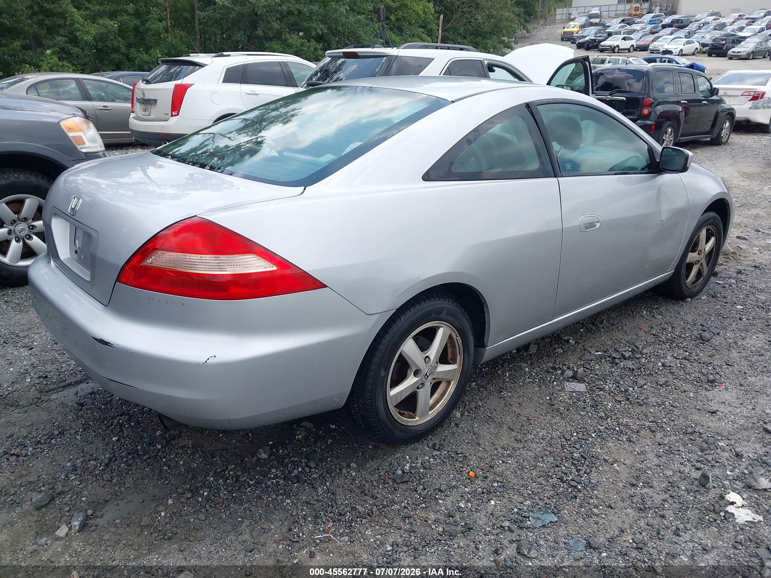 2004 Honda Accord 2.4 Ex Silver vin: 1HGCM72714A000062