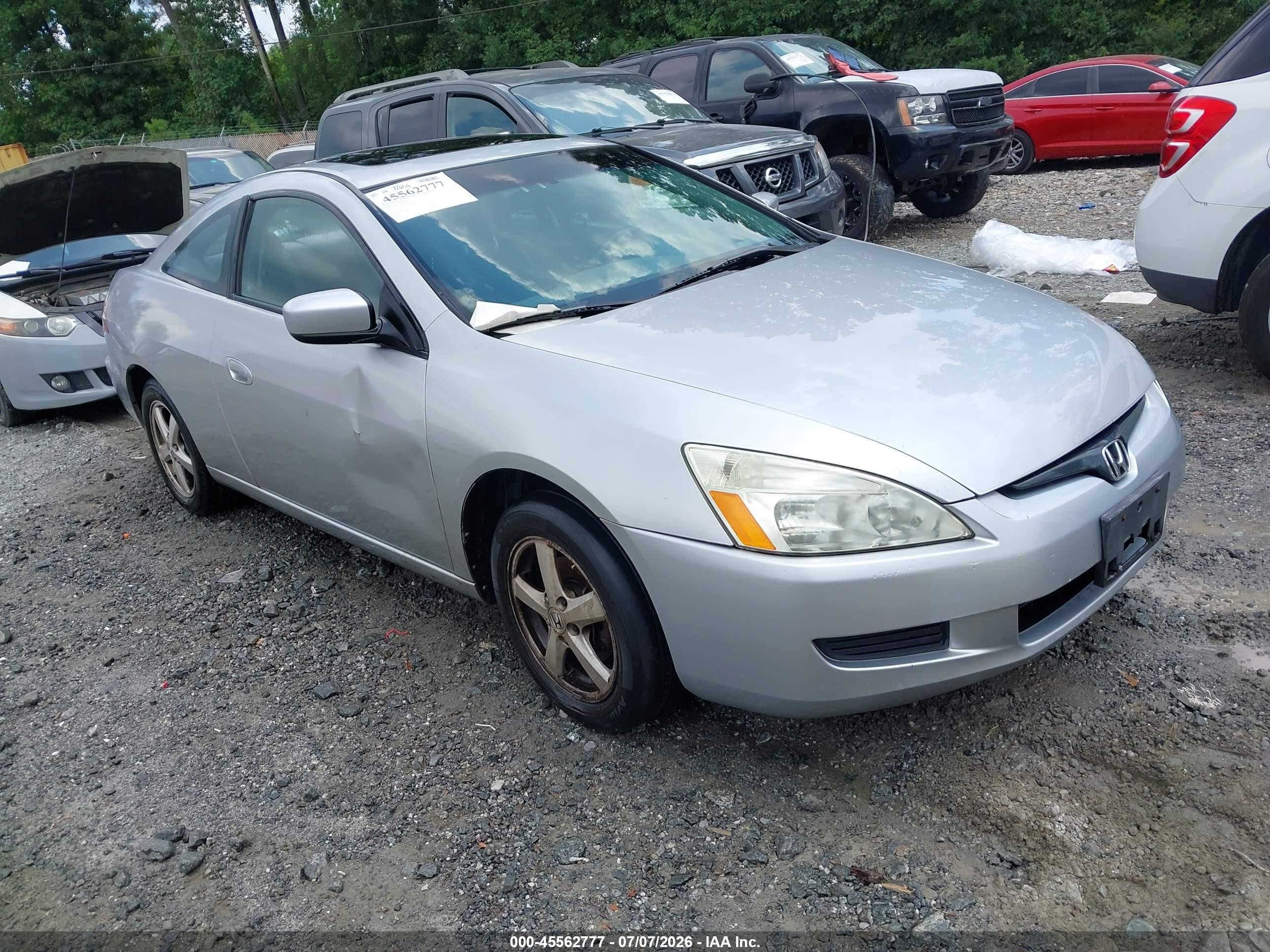 2004 Honda Accord 2.4 Ex Silver vin: 1HGCM72714A000062