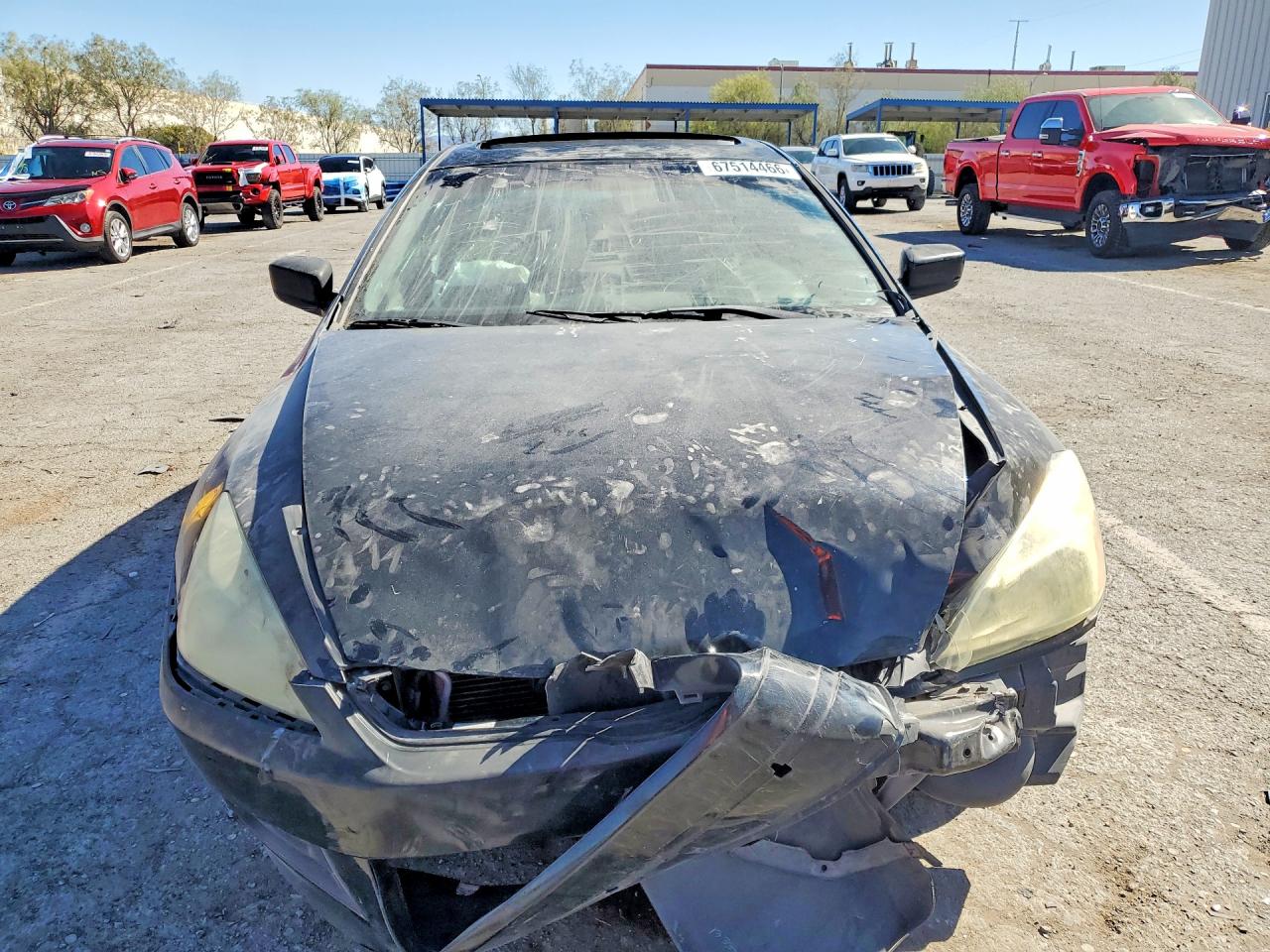 2007 Honda Accord Ex Black vin: 1HGCM72727A002276