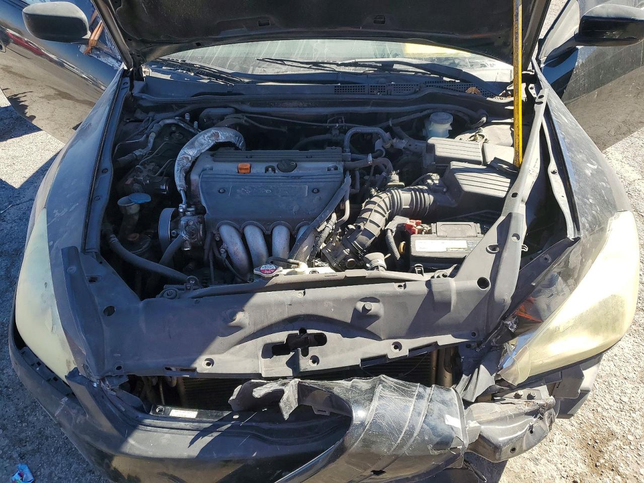 2007 Honda Accord Ex Black vin: 1HGCM72727A002276