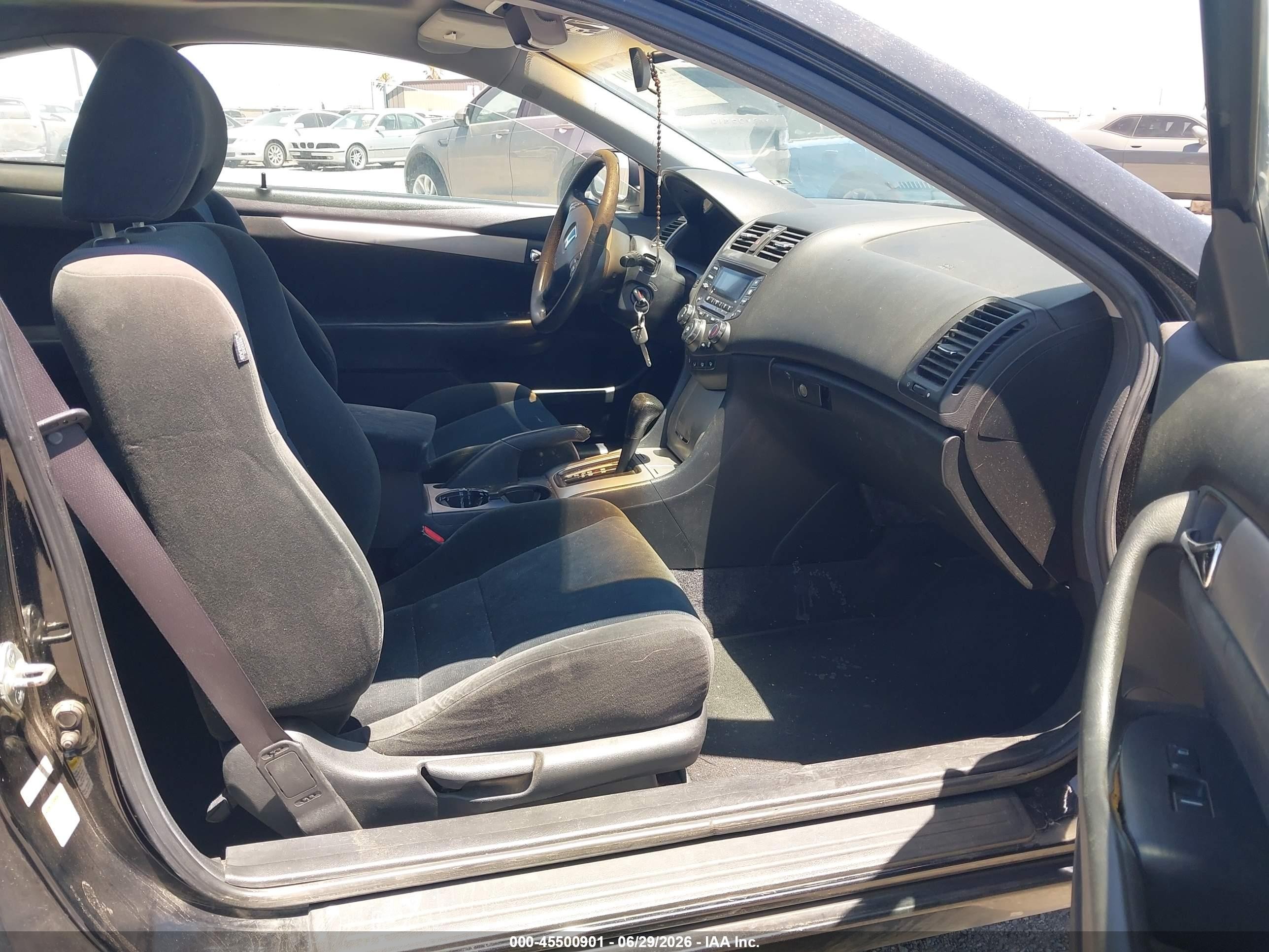 2005 Honda Accord 2.4 Ex Black vin: 1HGCM72735A014112