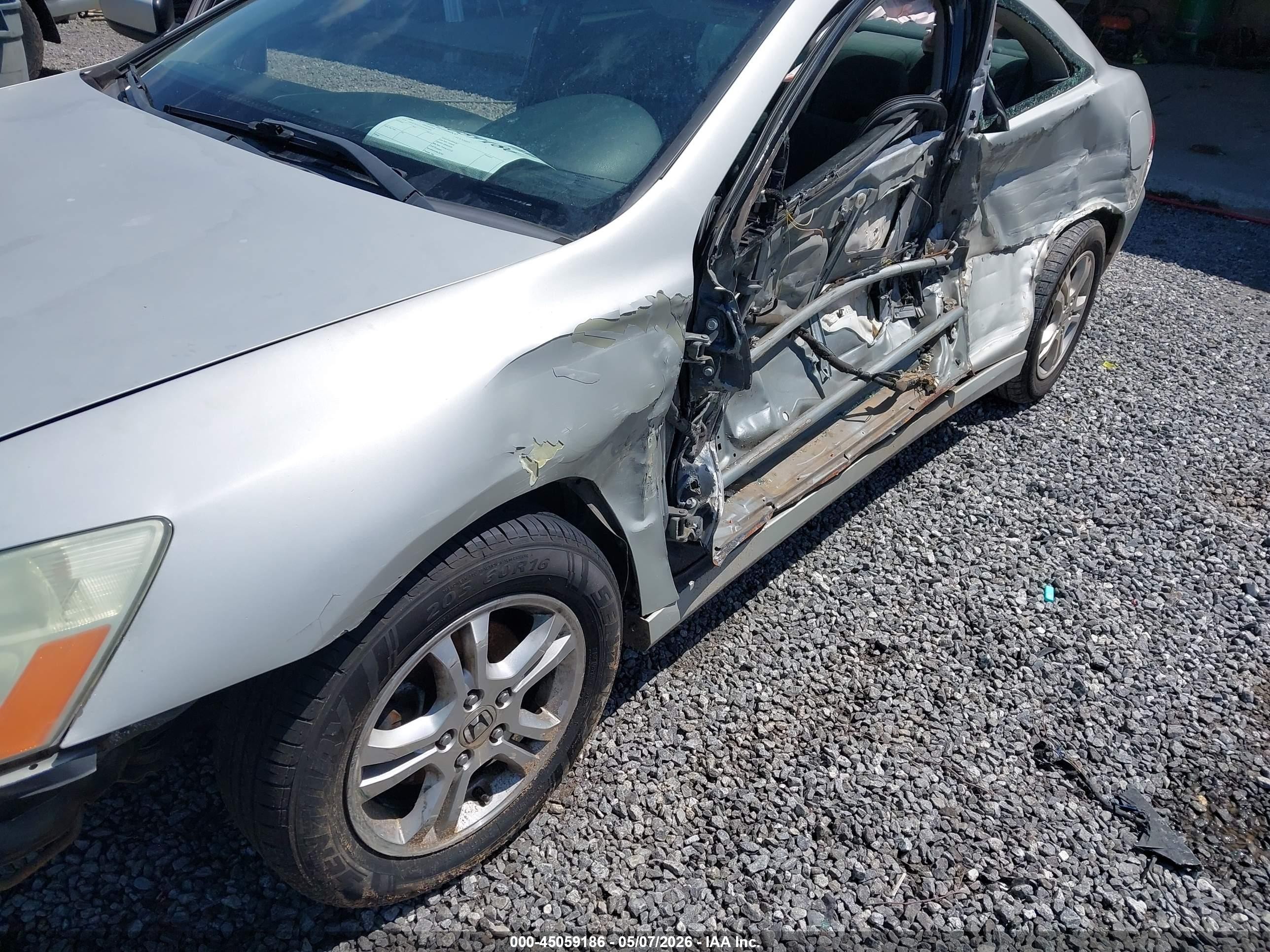 2006 Honda Accord 2.4 Ex Silver vin: 1HGCM72736A006304