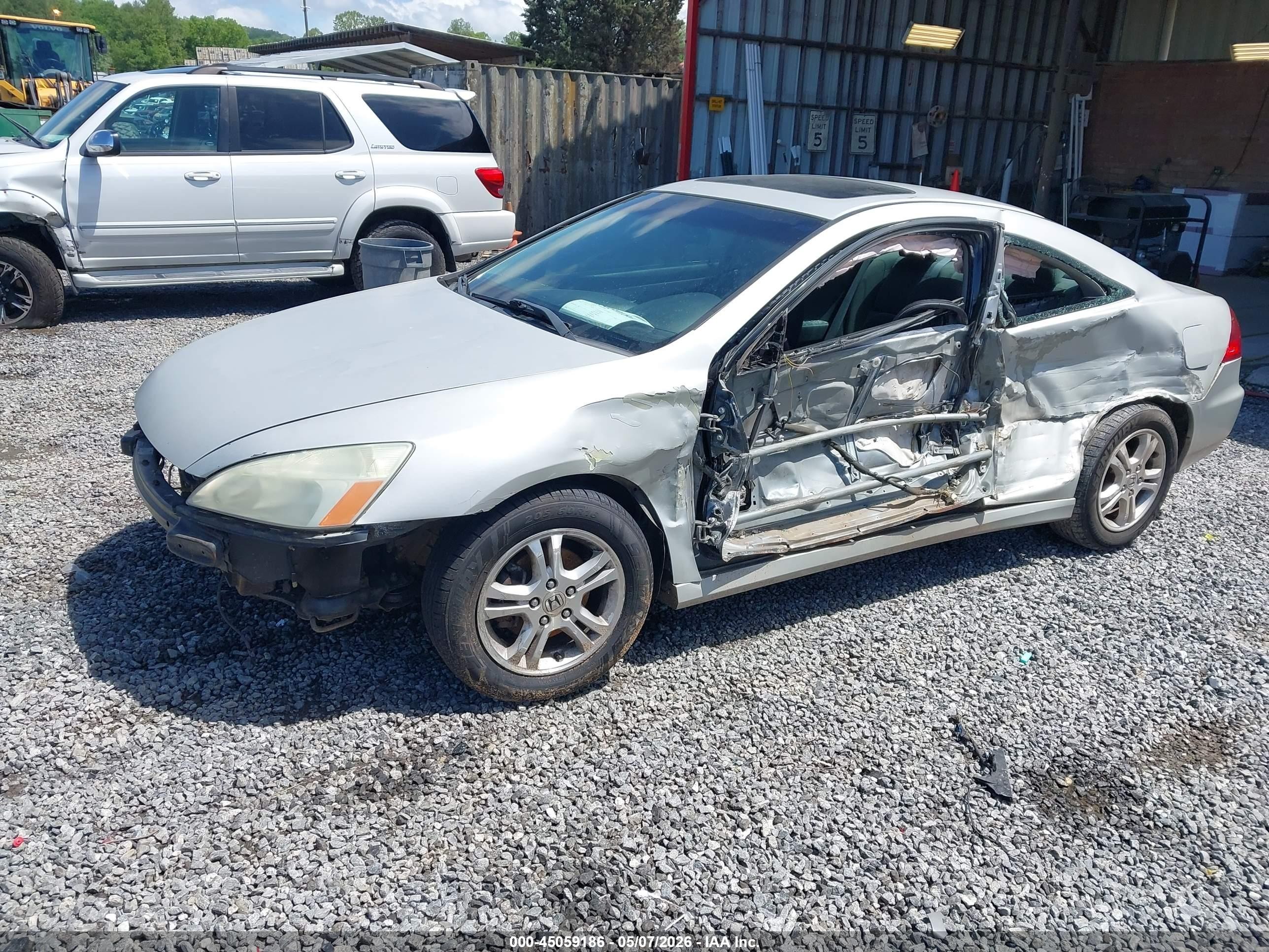 2006 Honda Accord 2.4 Ex Silver vin: 1HGCM72736A006304