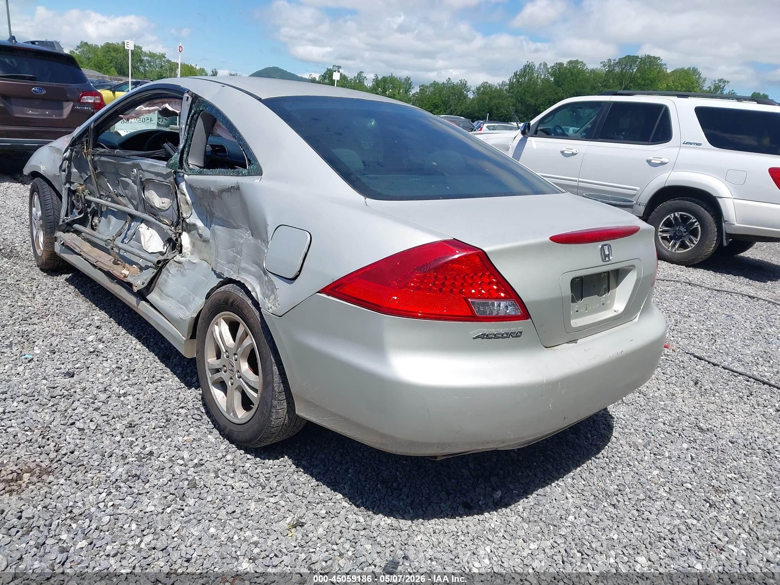 2006 Honda Accord 2.4 Ex Silver vin: 1HGCM72736A006304