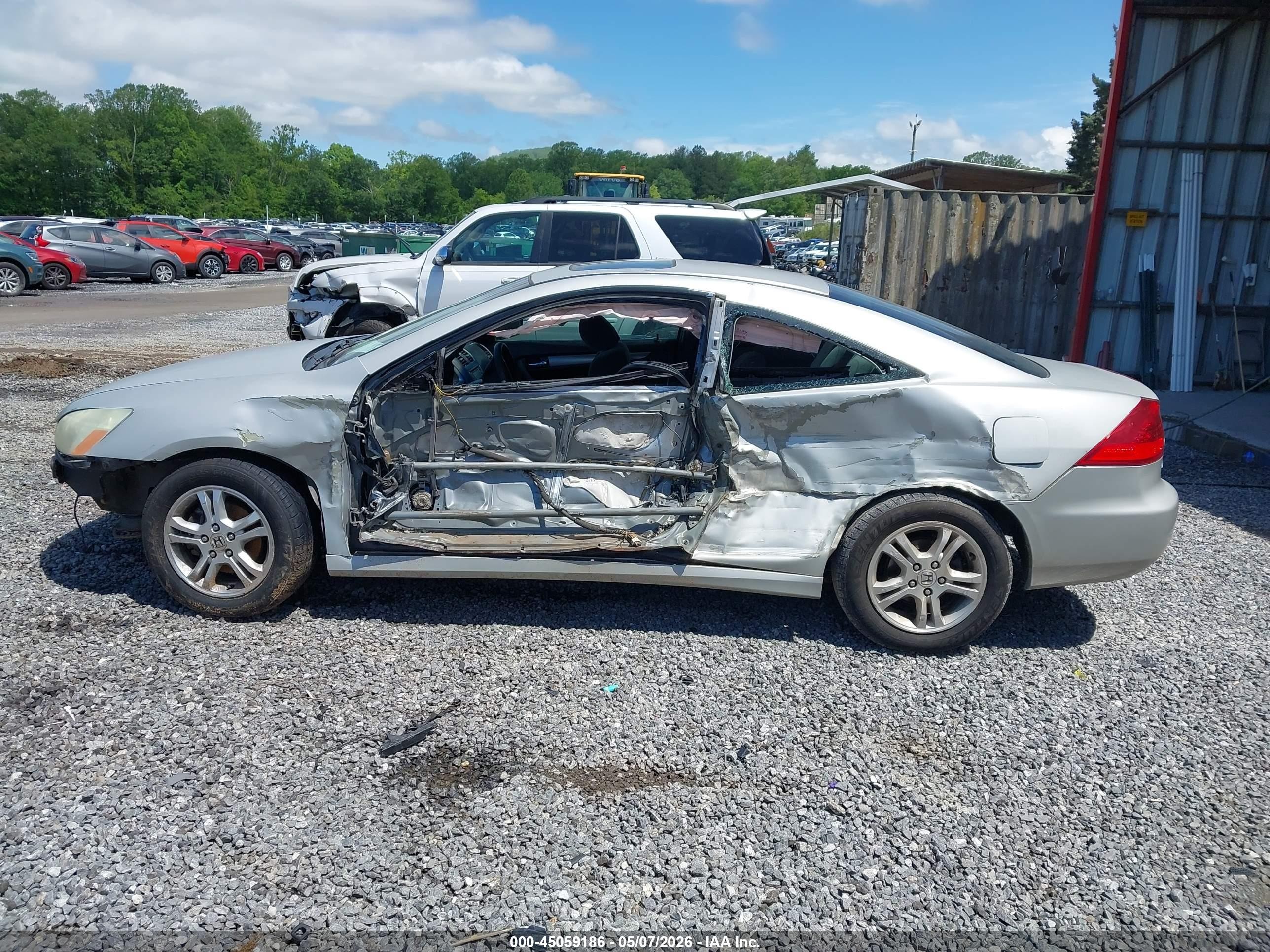 2006 Honda Accord 2.4 Ex Silver vin: 1HGCM72736A006304