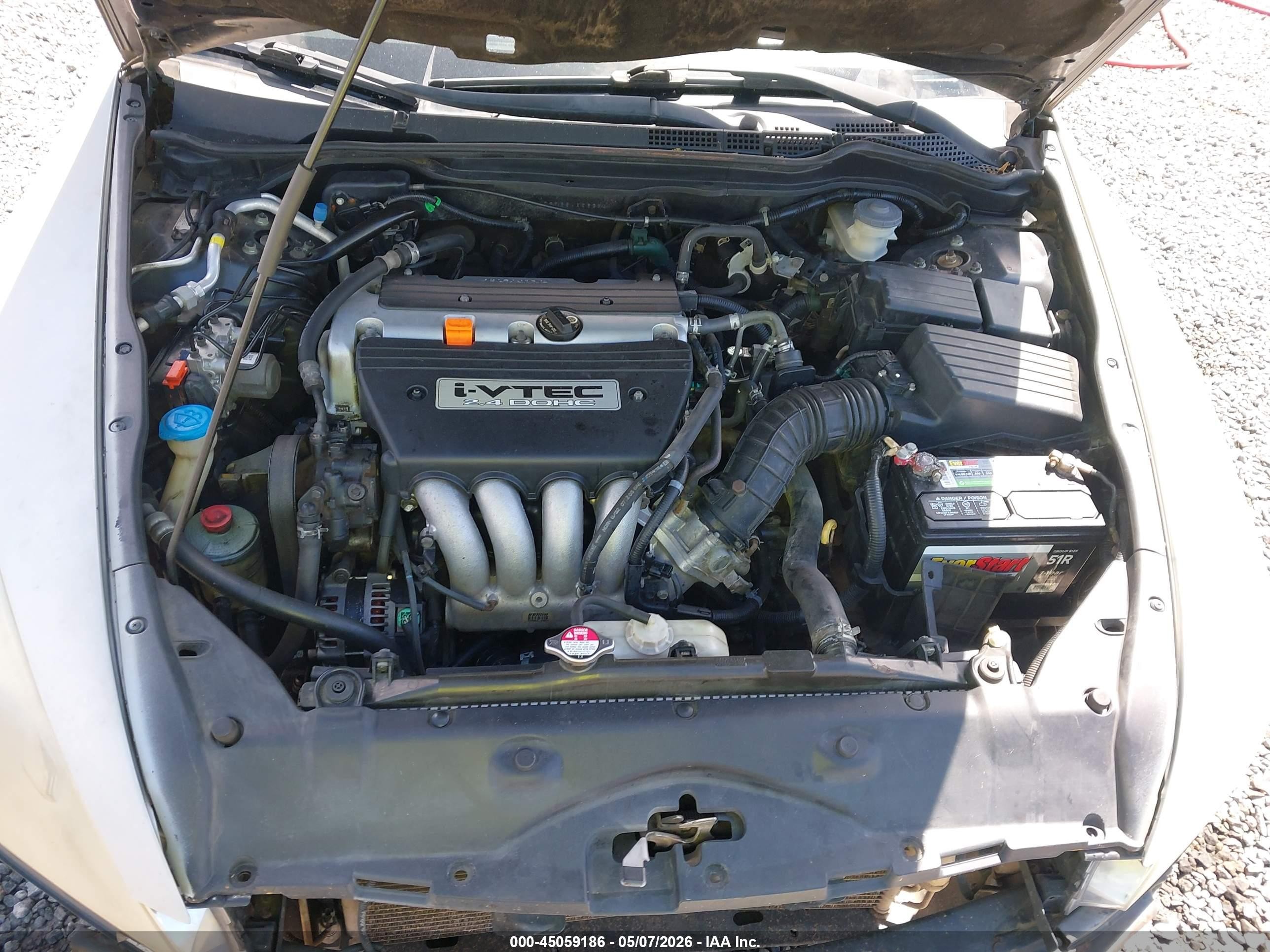2006 Honda Accord 2.4 Ex Silver vin: 1HGCM72736A006304