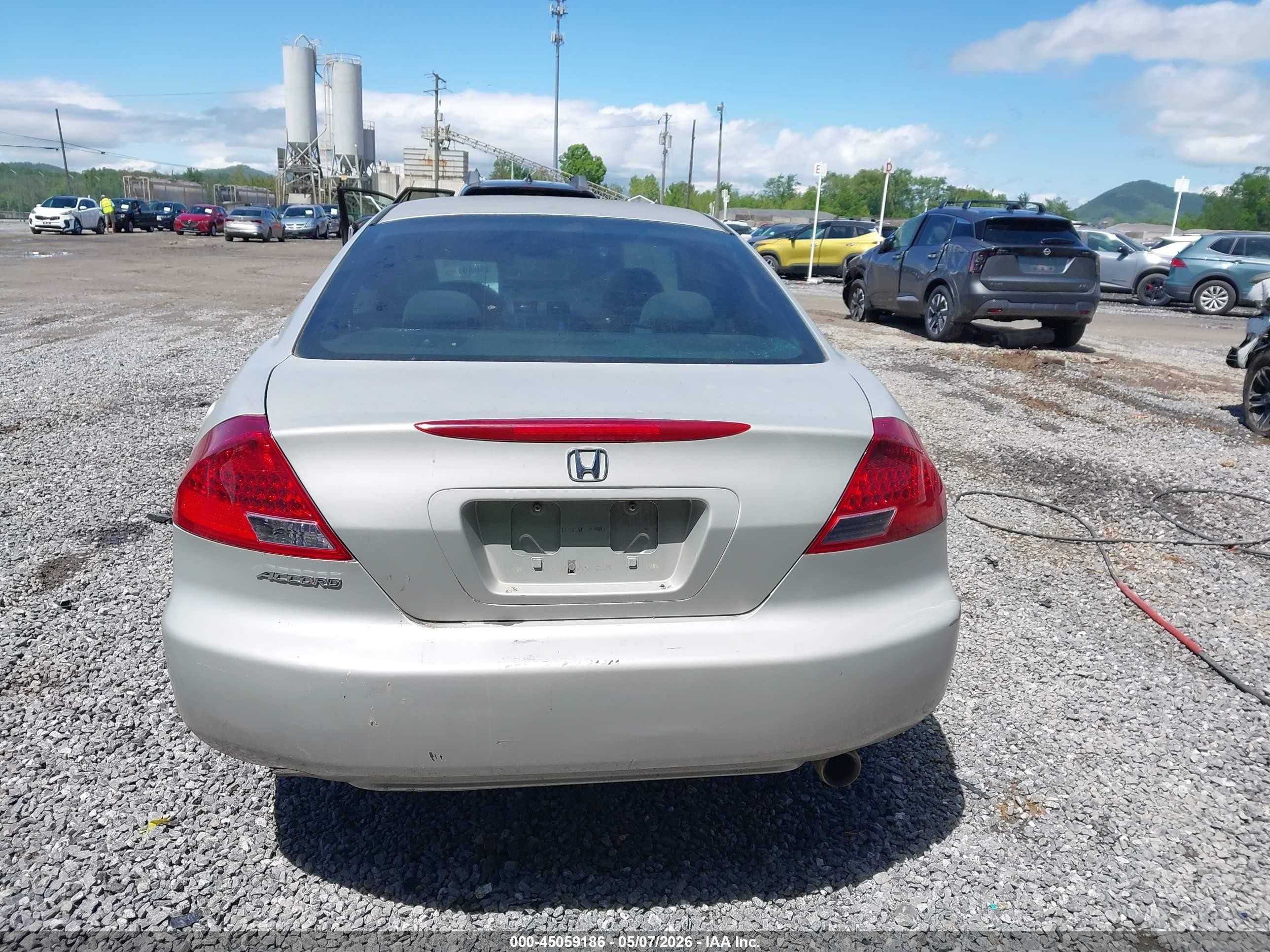 2006 Honda Accord 2.4 Ex Silver vin: 1HGCM72736A006304