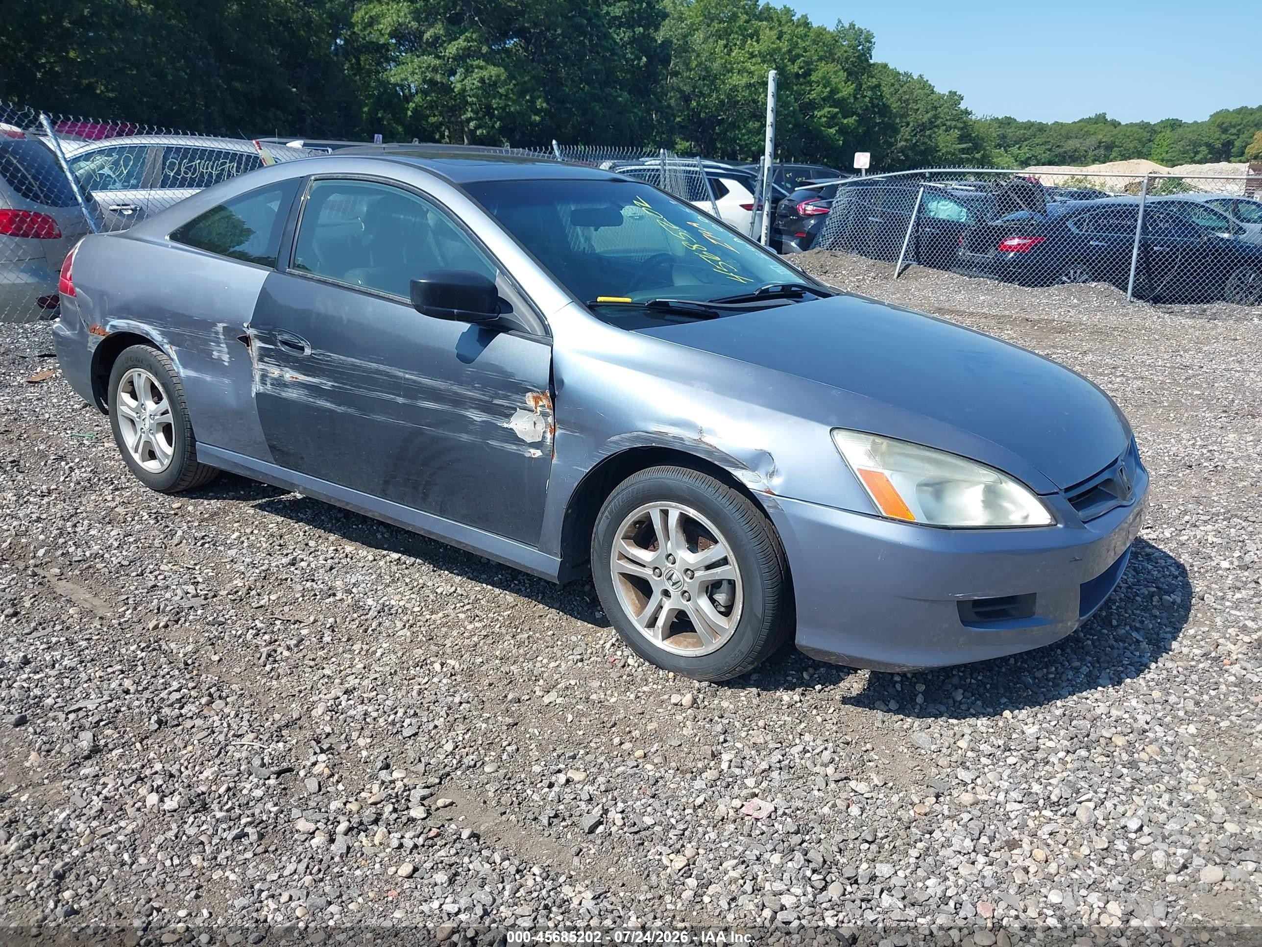 2006 Honda Accord 2.4 Ex Gray vin: 1HGCM72746A021314