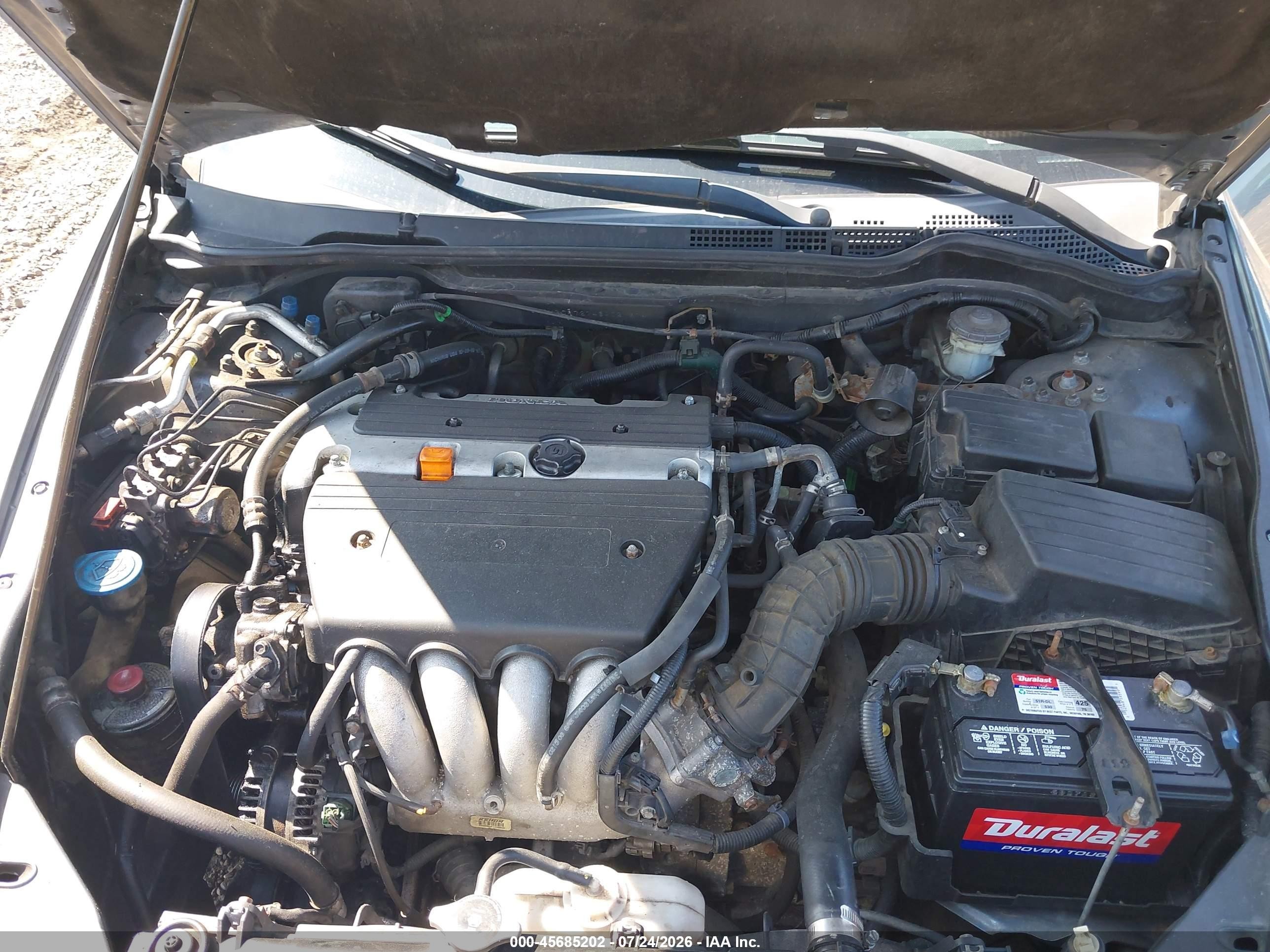 2006 Honda Accord 2.4 Ex Gray vin: 1HGCM72746A021314