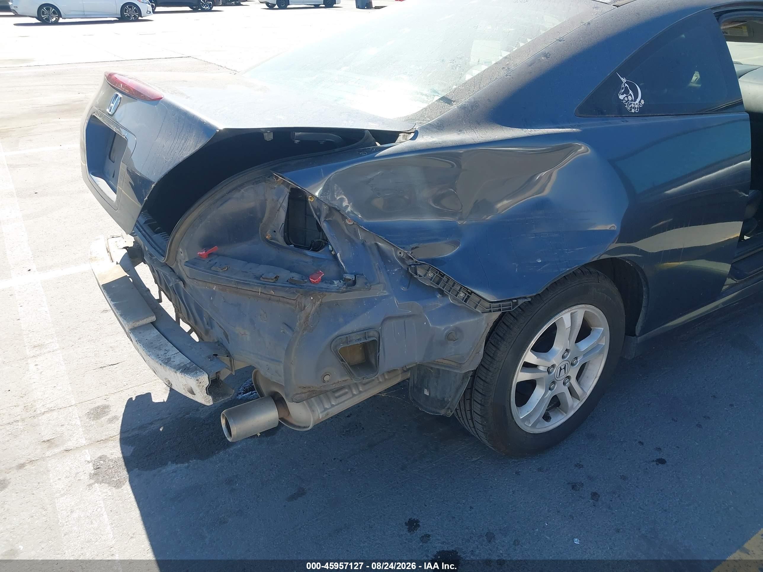 2007 Honda Accord 2.4 Ex Gray vin: 1HGCM72747A011254