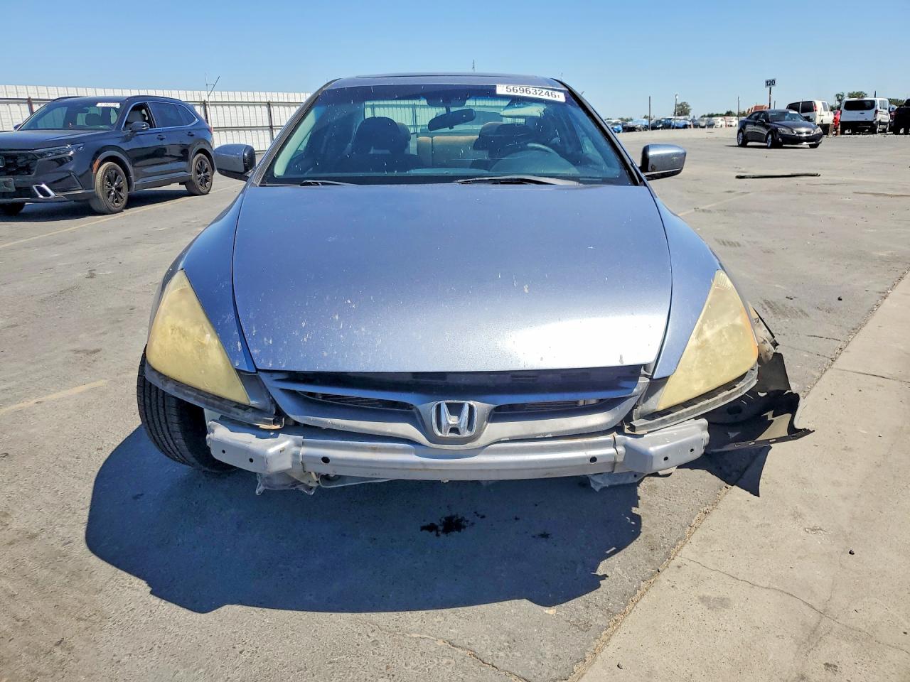 2007 Honda Accord Ex Blue vin: 1HGCM72747A015160