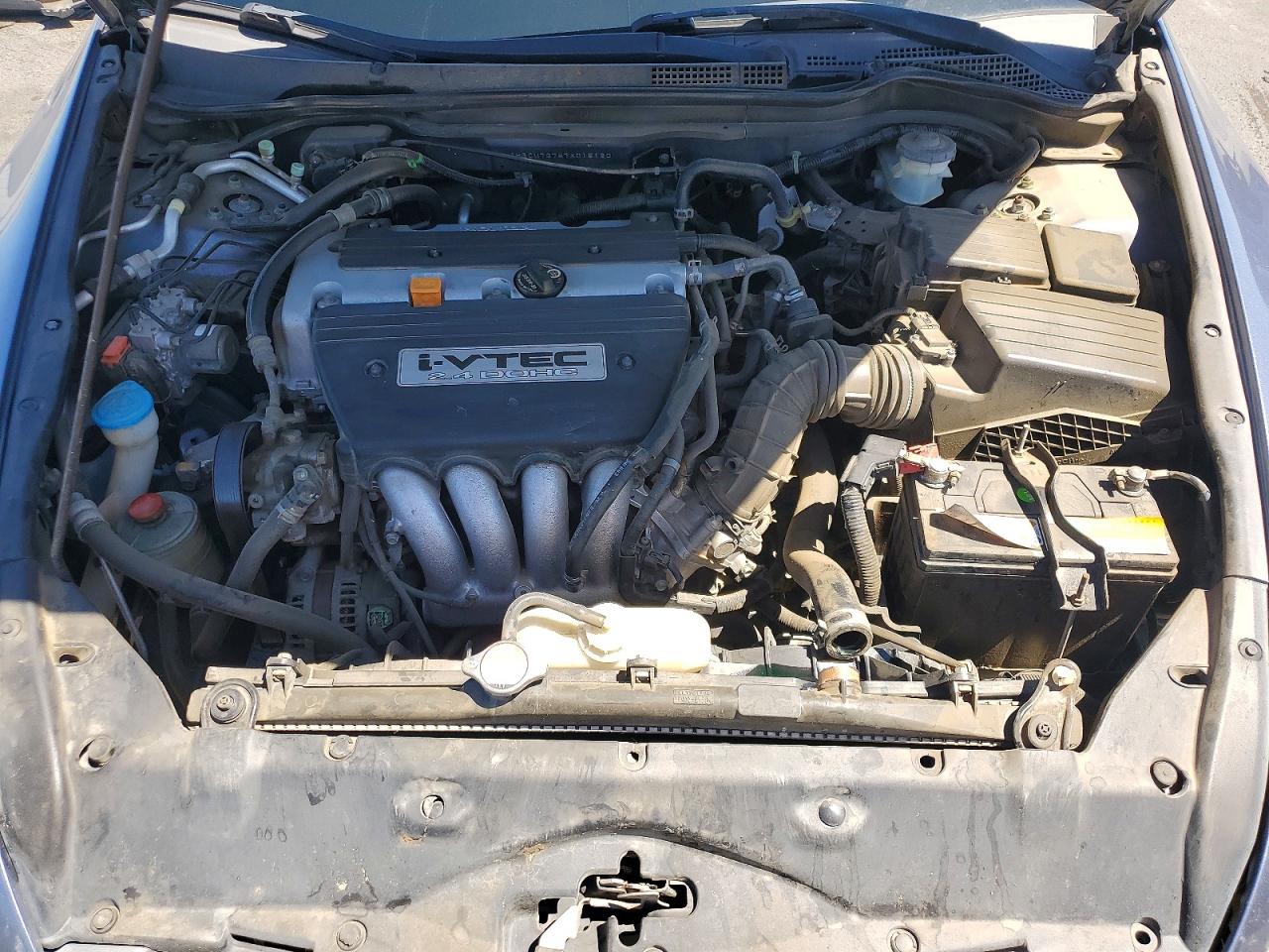 2007 Honda Accord Ex Blue vin: 1HGCM72747A015160