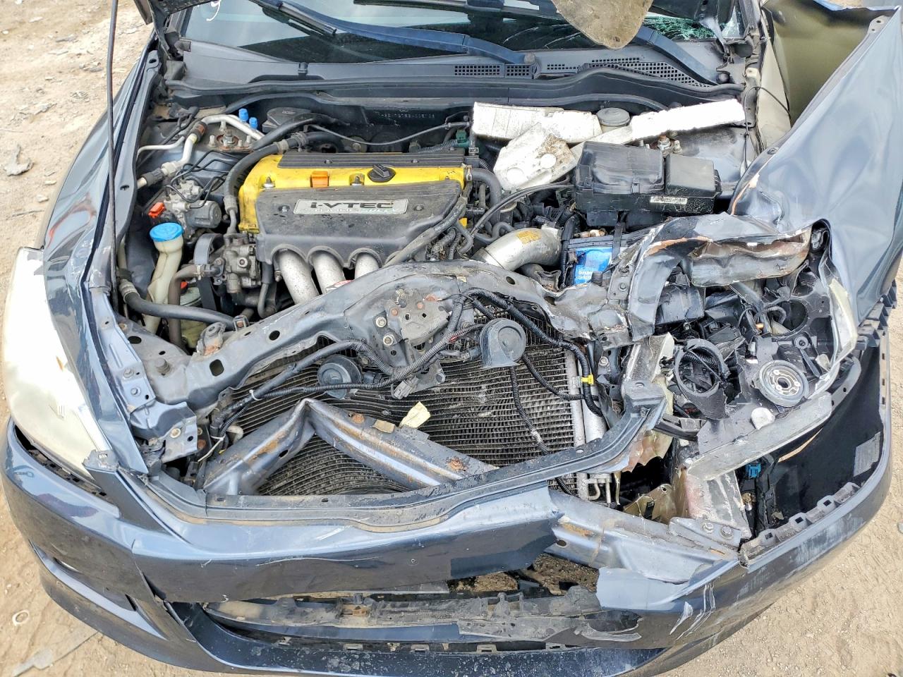 2006 Honda Accord Ex Charcoal vin: 1HGCM72756A005106