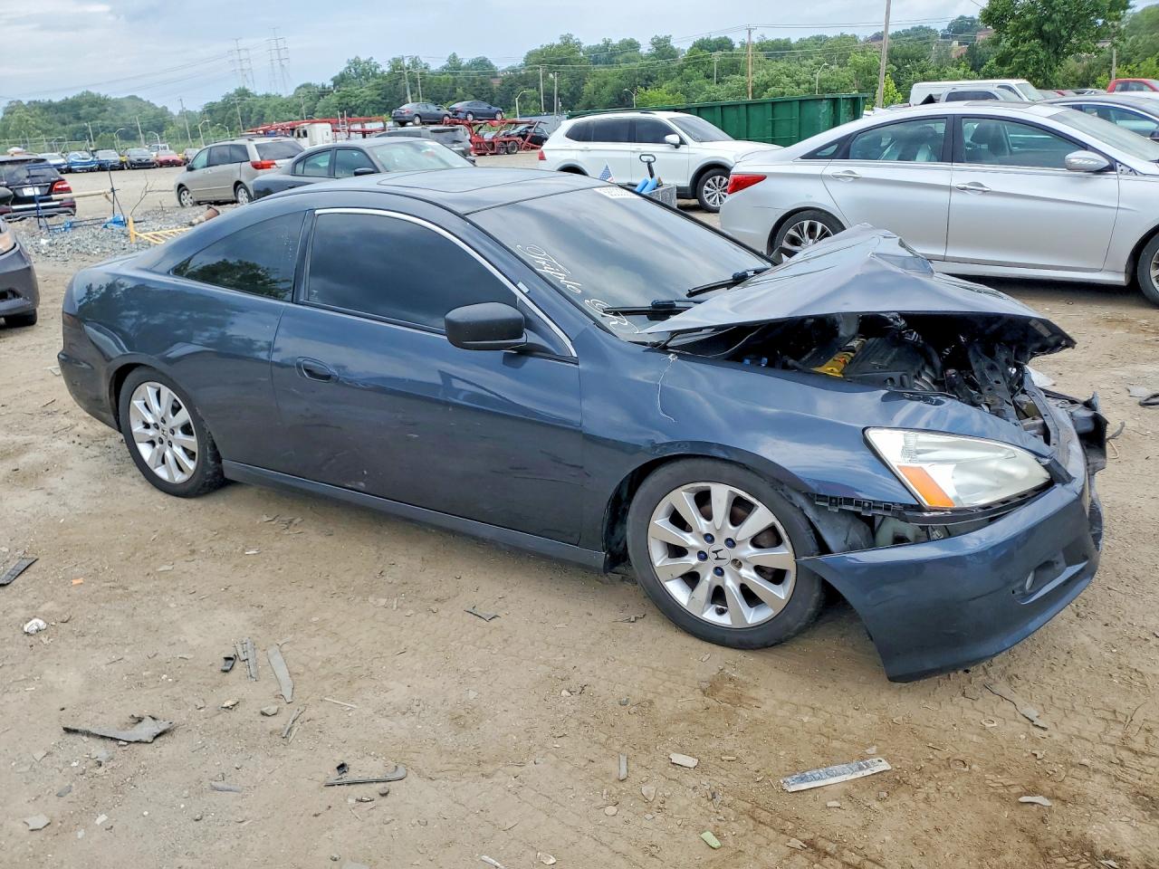 2006 Honda Accord Ex Charcoal vin: 1HGCM72756A005106