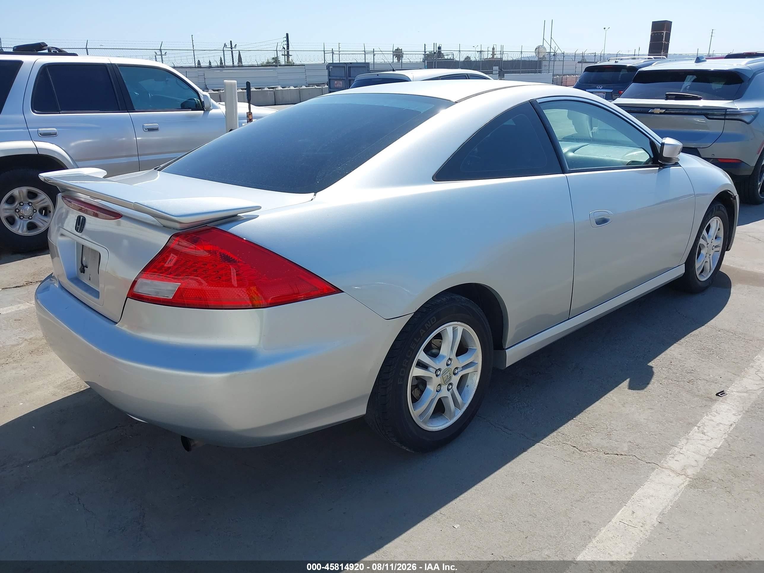 2006 Honda Accord 2.4 Ex Silver vin: 1HGCM72756A006840