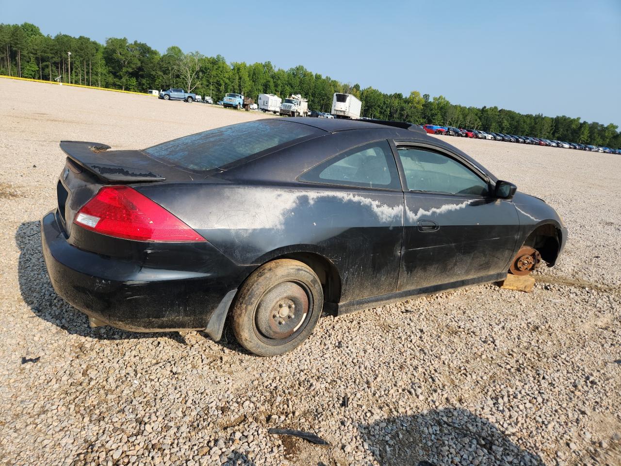 2006 Honda Accord Ex Black vin: 1HGCM72756A008426