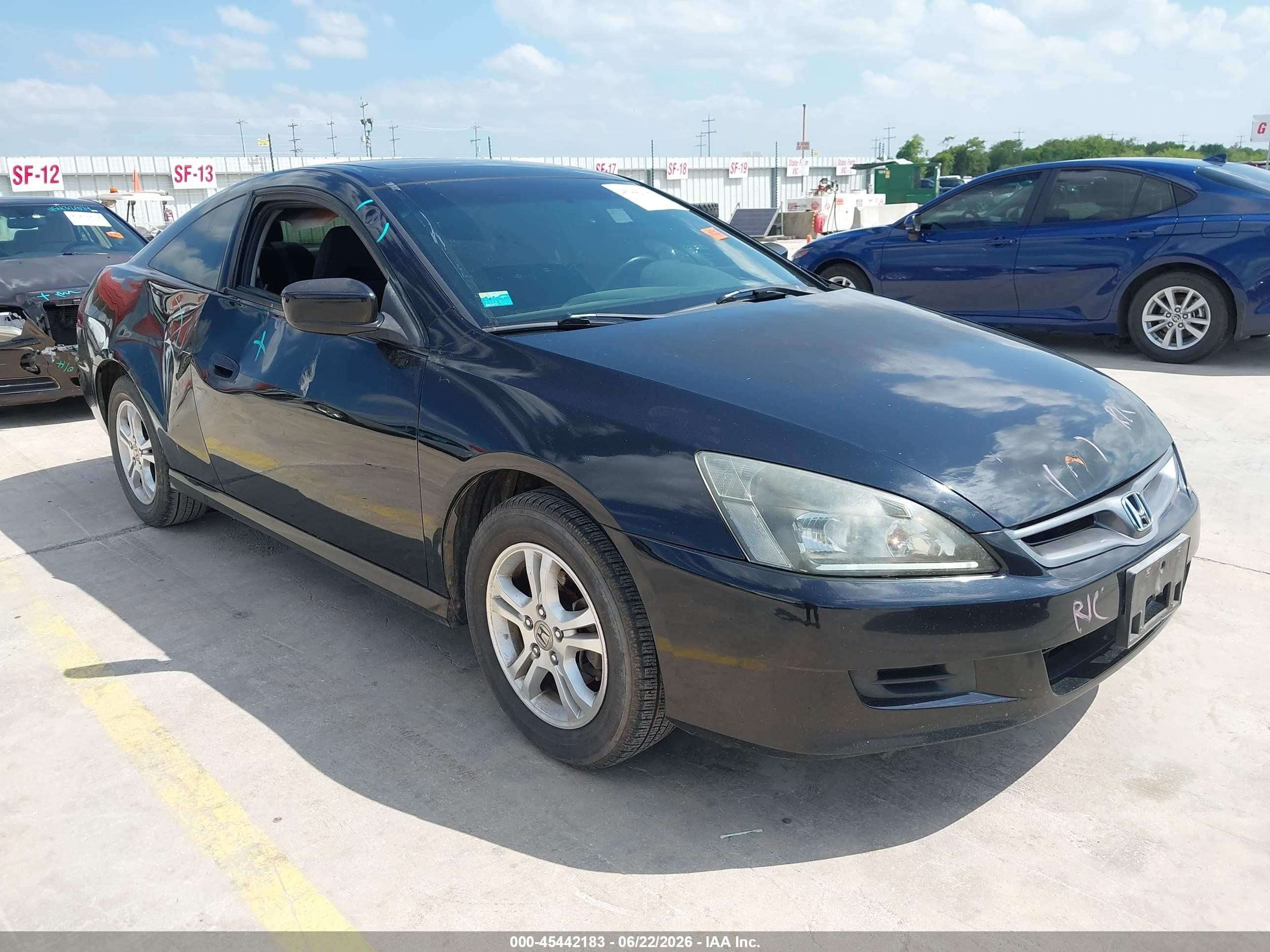 2006 Honda Accord 2.4 Ex Black vin: 1HGCM72756A015442