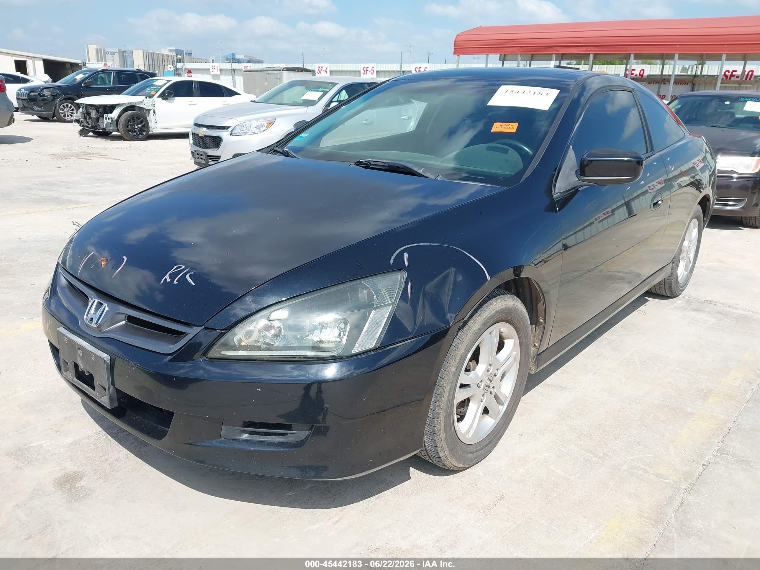 2006 Honda Accord 2.4 Ex Black vin: 1HGCM72756A015442