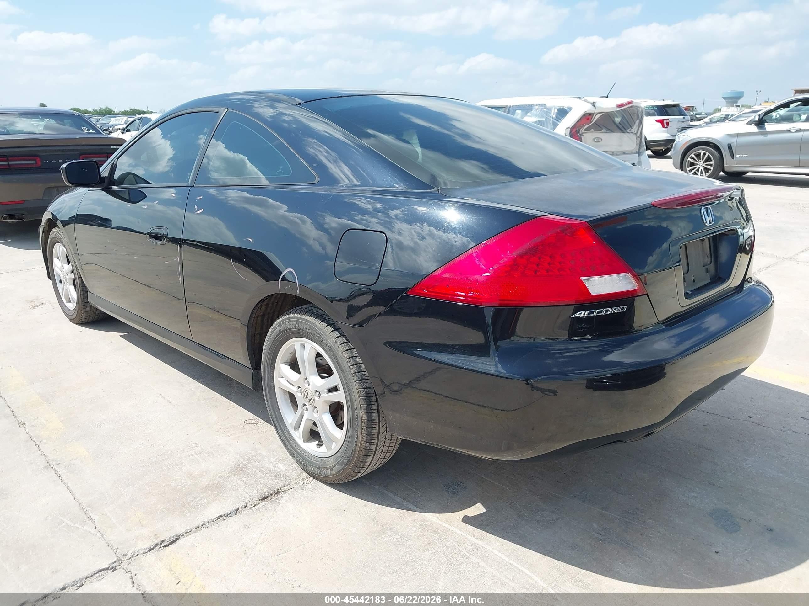 2006 Honda Accord 2.4 Ex Black vin: 1HGCM72756A015442