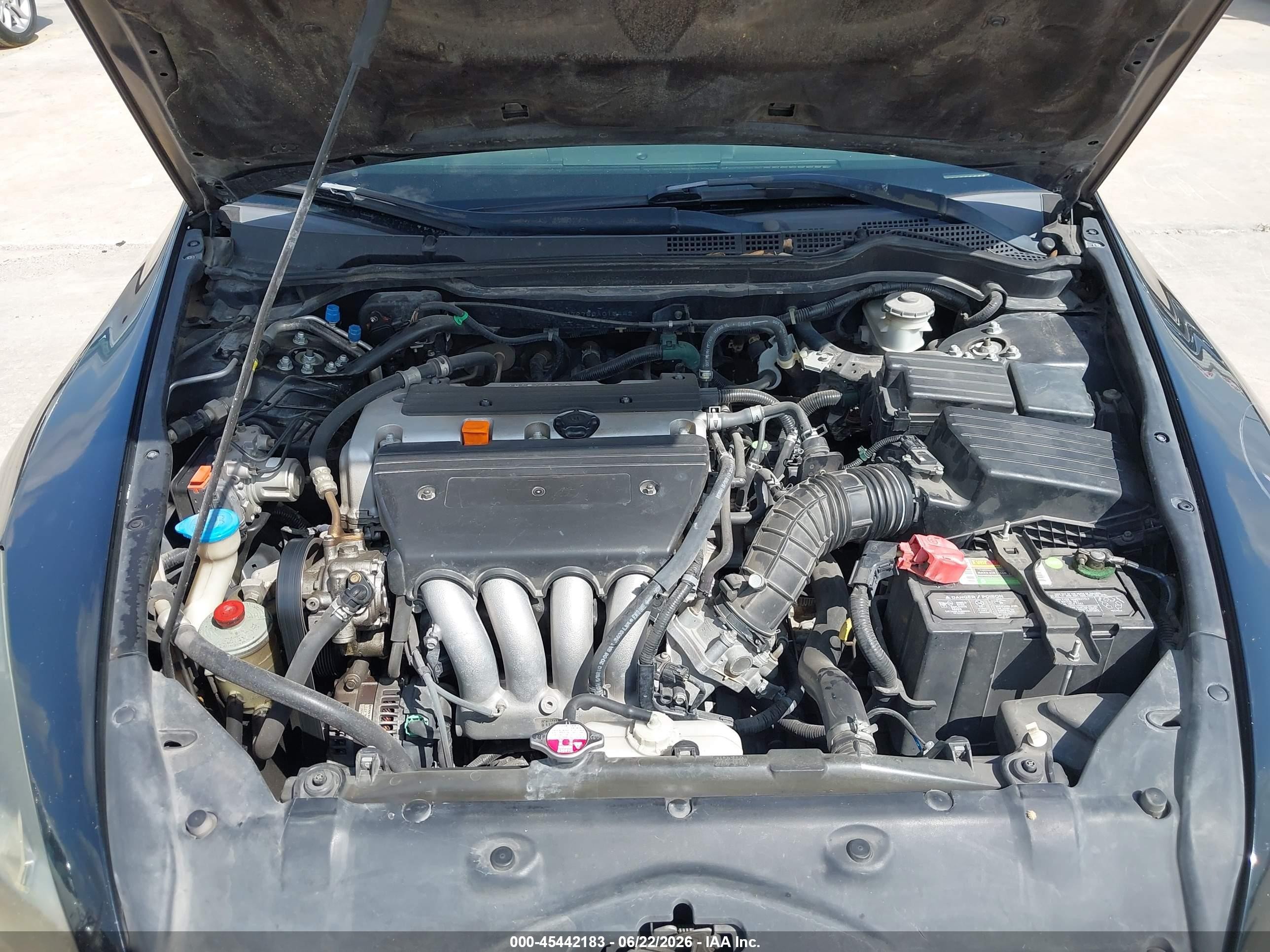2006 Honda Accord 2.4 Ex Black vin: 1HGCM72756A015442
