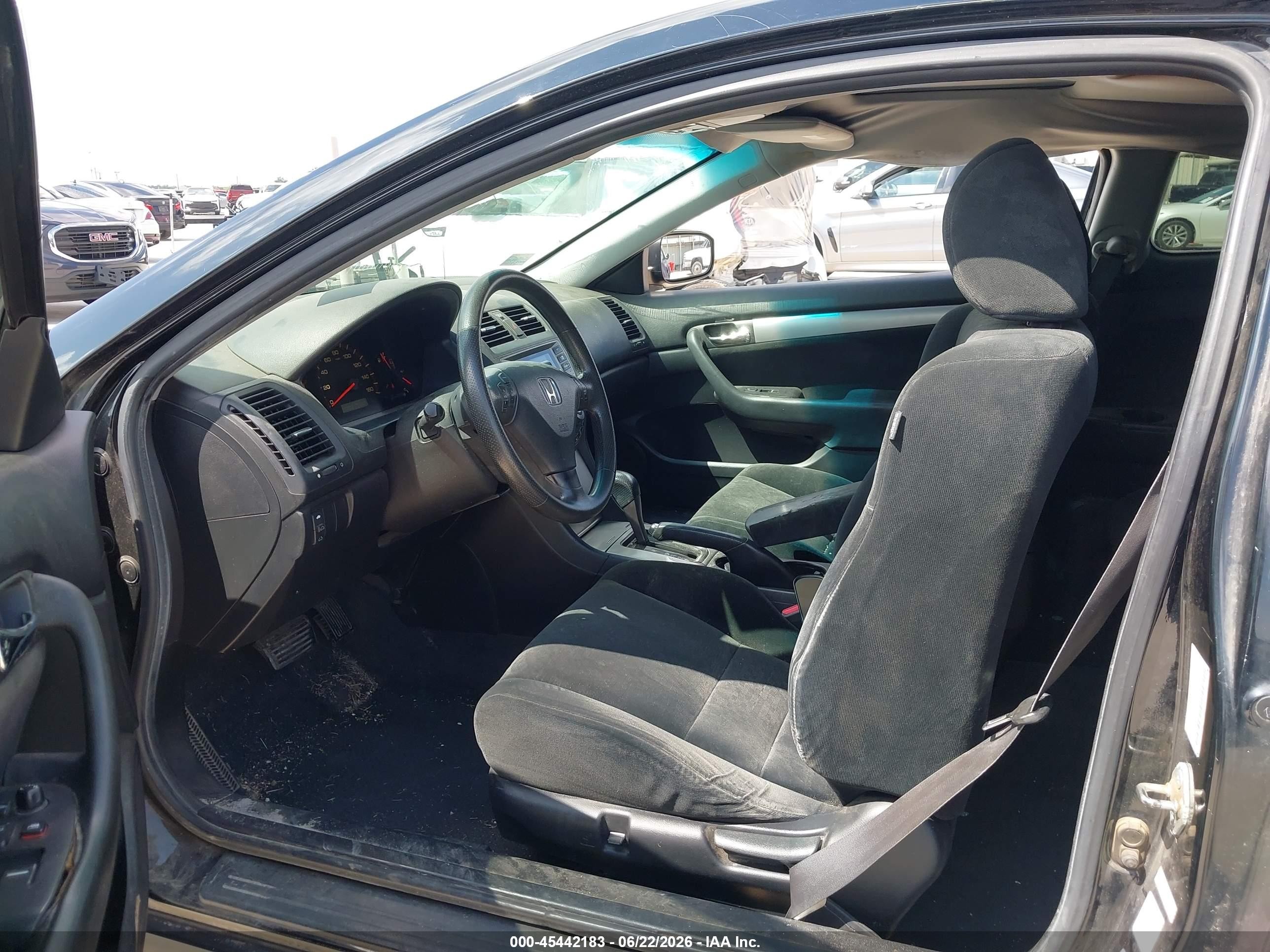 2006 Honda Accord 2.4 Ex Black vin: 1HGCM72756A015442