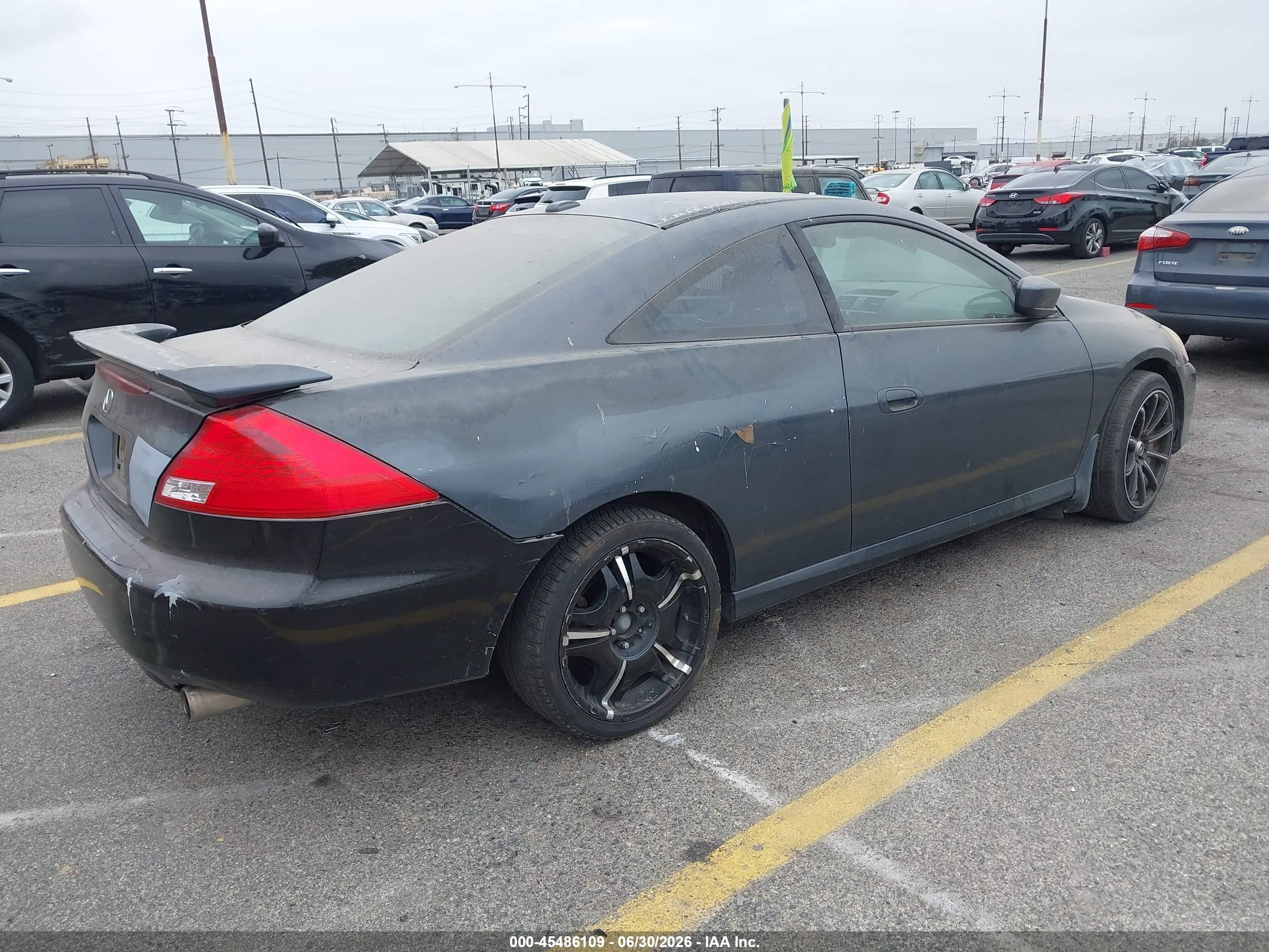 2006 Honda Accord 2.4 Ex Black vin: 1HGCM72756A022598