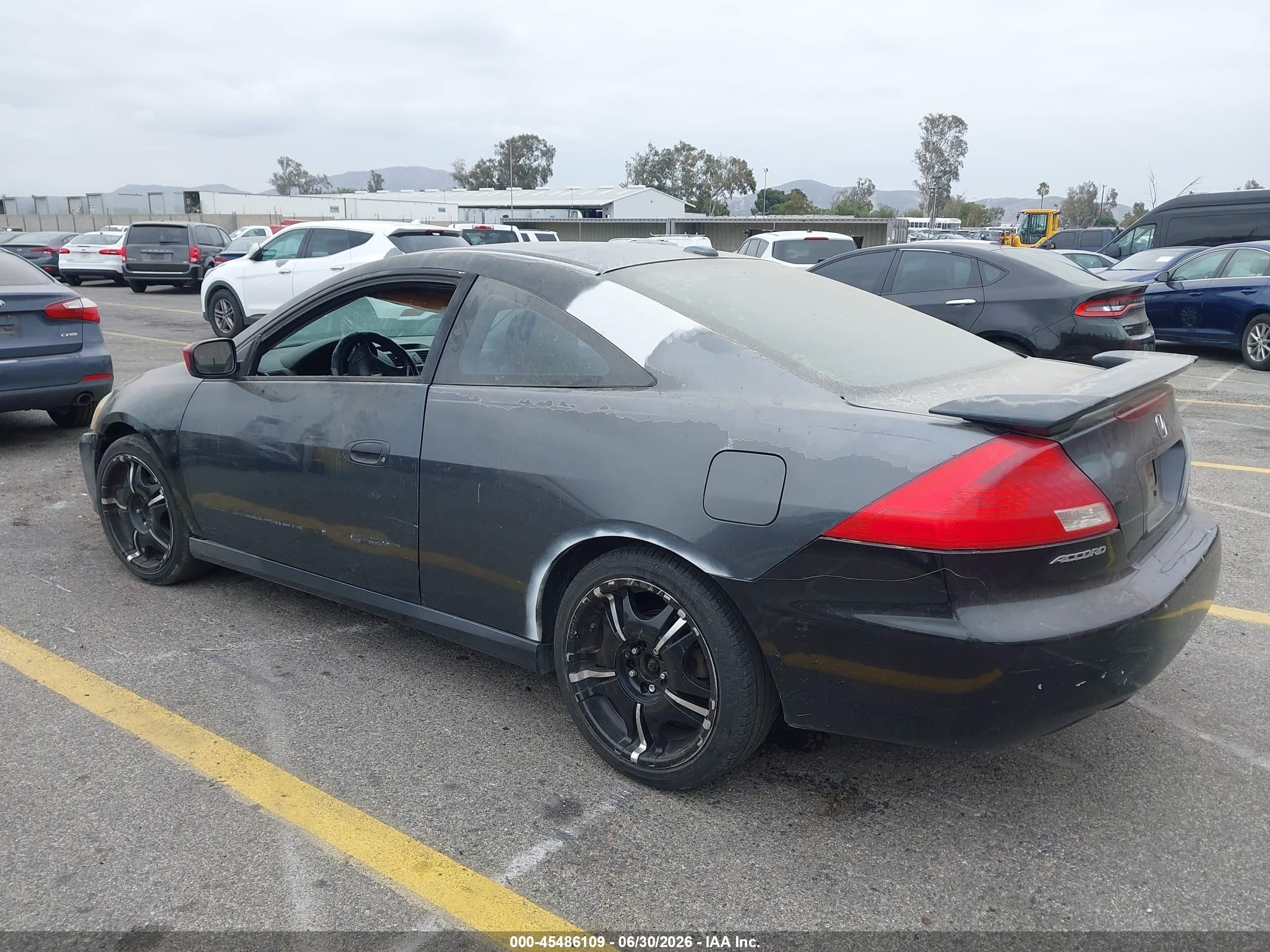 2006 Honda Accord 2.4 Ex Black vin: 1HGCM72756A022598