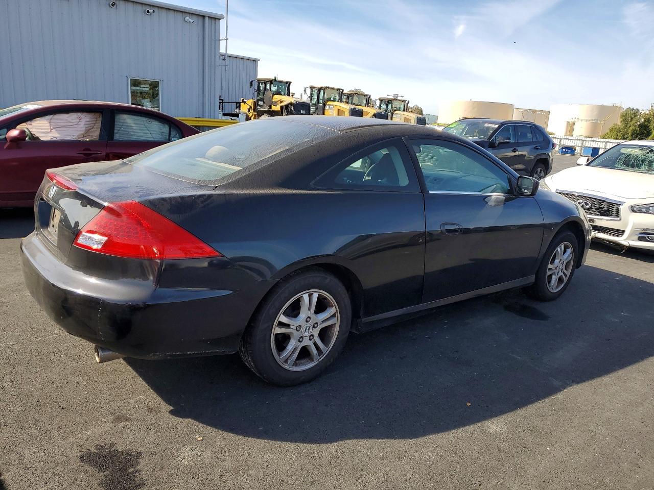2007 Honda Accord Ex Black vin: 1HGCM72757A022120