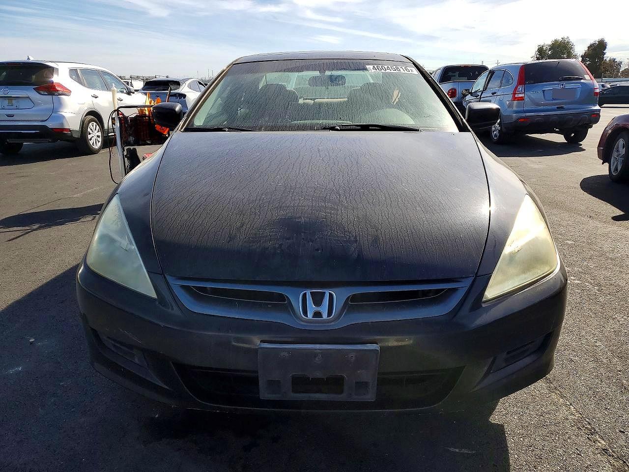 2007 Honda Accord Ex Black vin: 1HGCM72757A022120