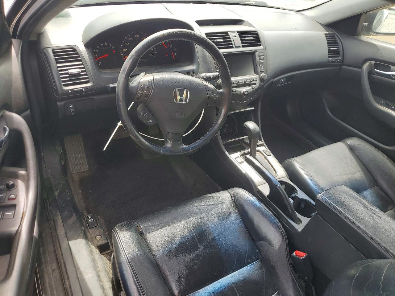 2007 Honda Accord Ex Черный vin: 1HGCM72767A006508