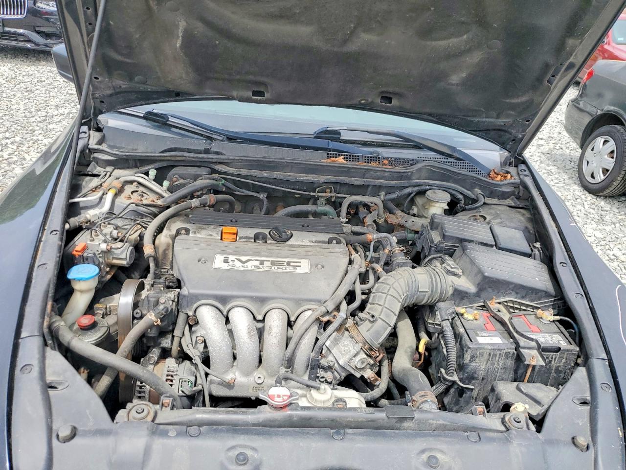 2007 Honda Accord Ex Черный vin: 1HGCM72767A006508