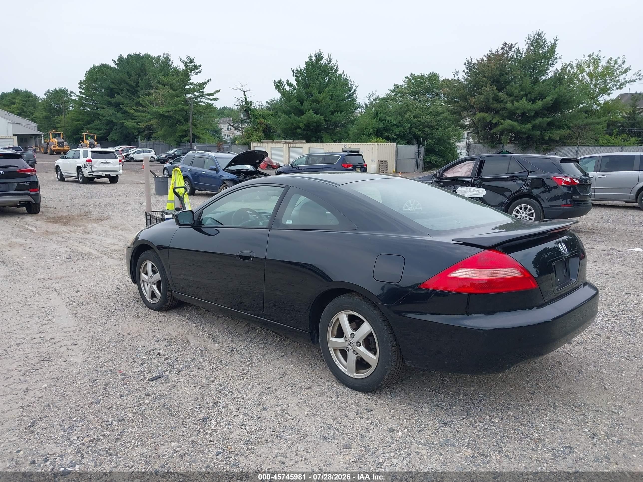 2003 Honda Accord 2.4 Ex Black vin: 1HGCM72773A022761