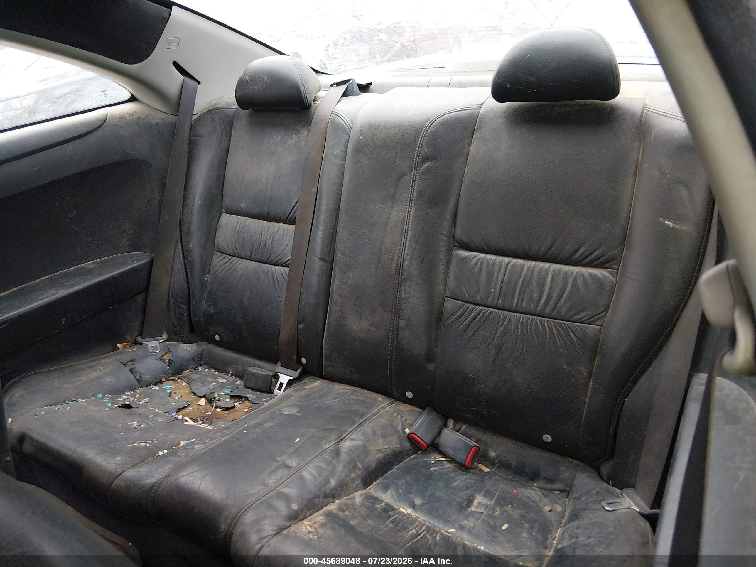 2005 Honda Accord 2.4 Ex Серебряный vin: 1HGCM72775A001394